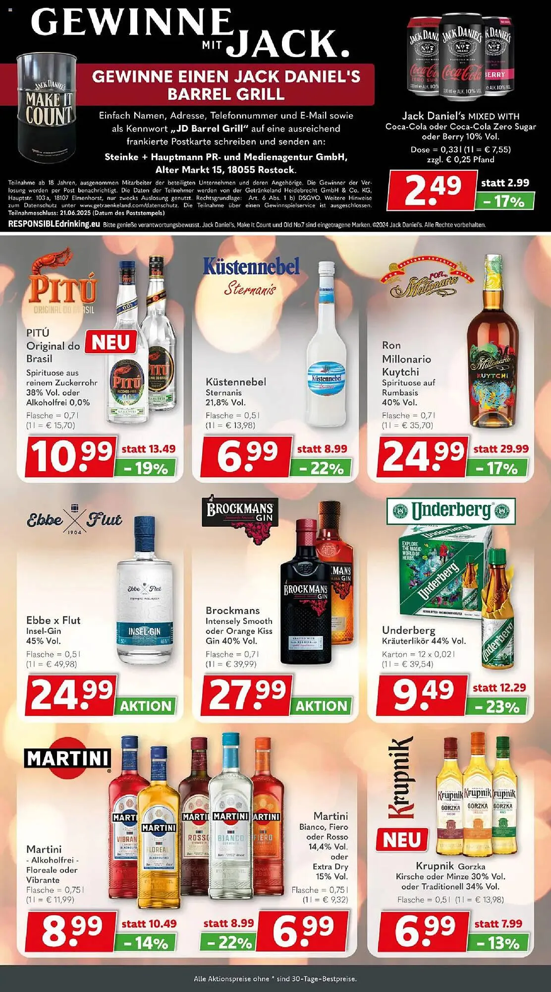 Getränkeland Prospekt von 10. Juni bis 21. Juni 2025 - Prospekt seite 7