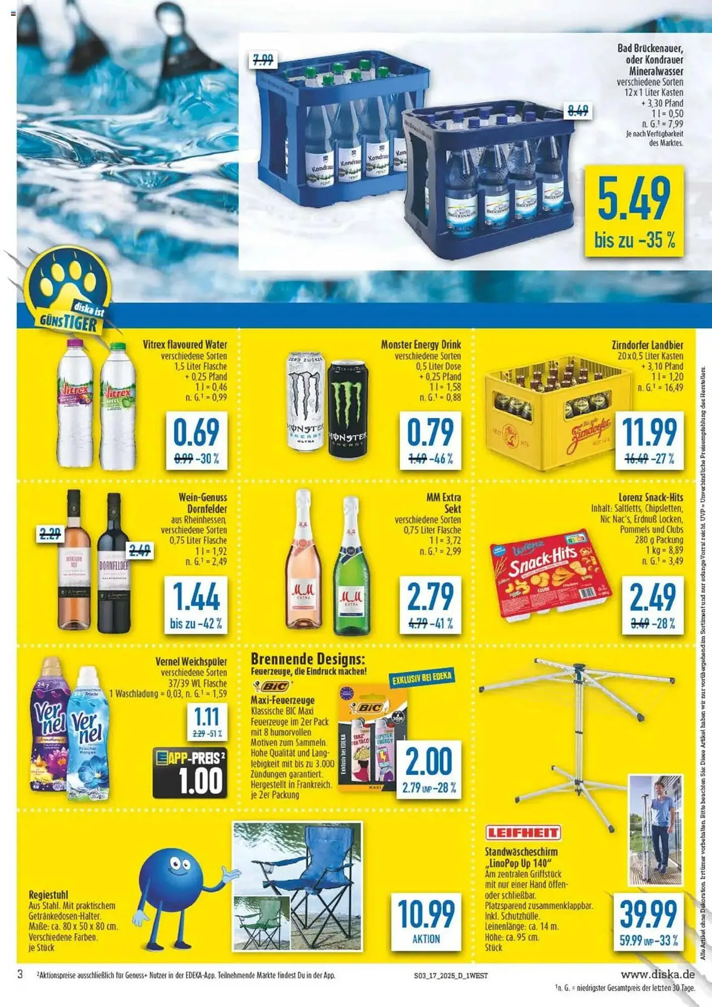 diska Prospekt von 22. April bis 26. April 2025 - Prospekt seite 3