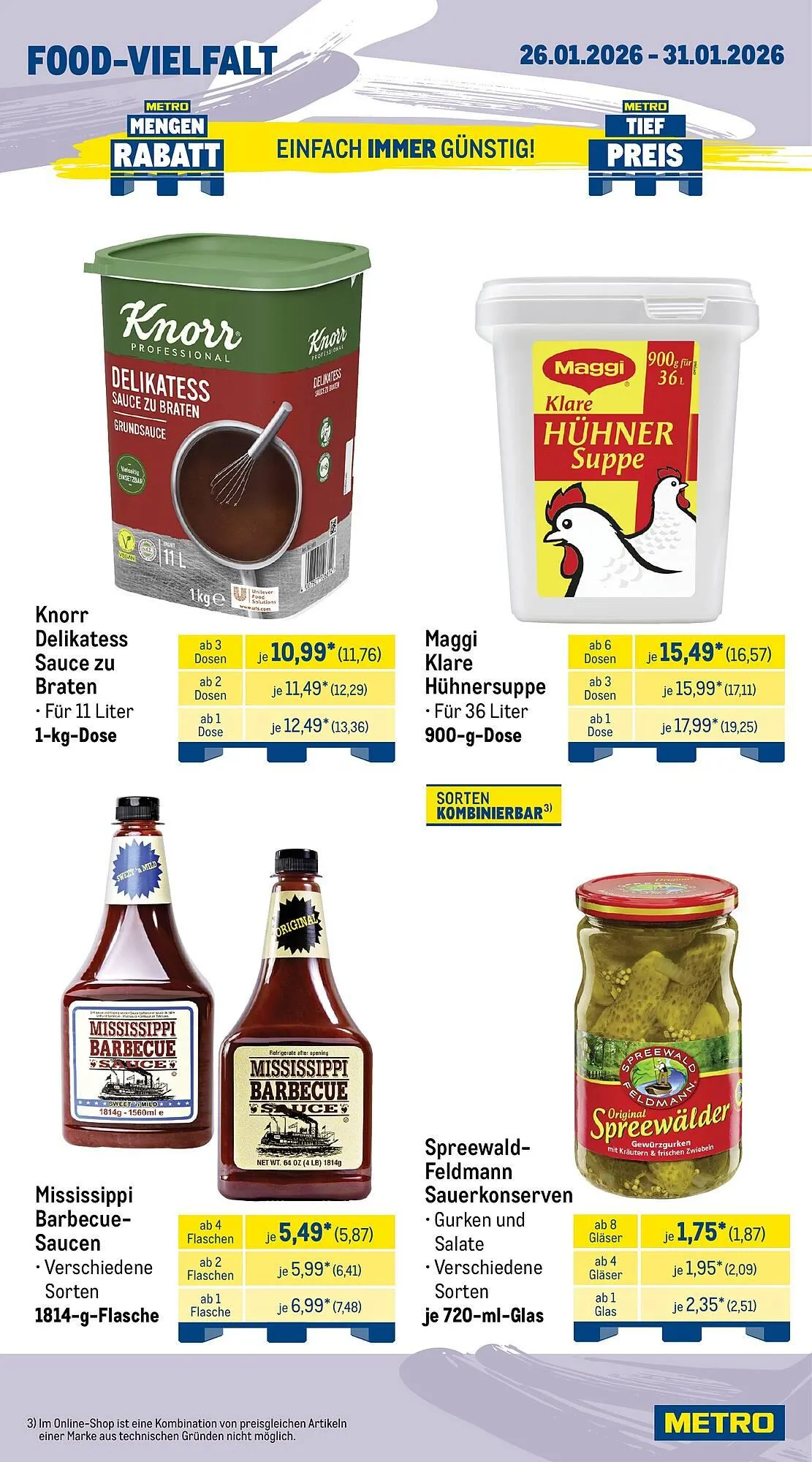 METRO Prospekt von 26. Januar bis 31. Januar 2026 - Prospekt seite 15