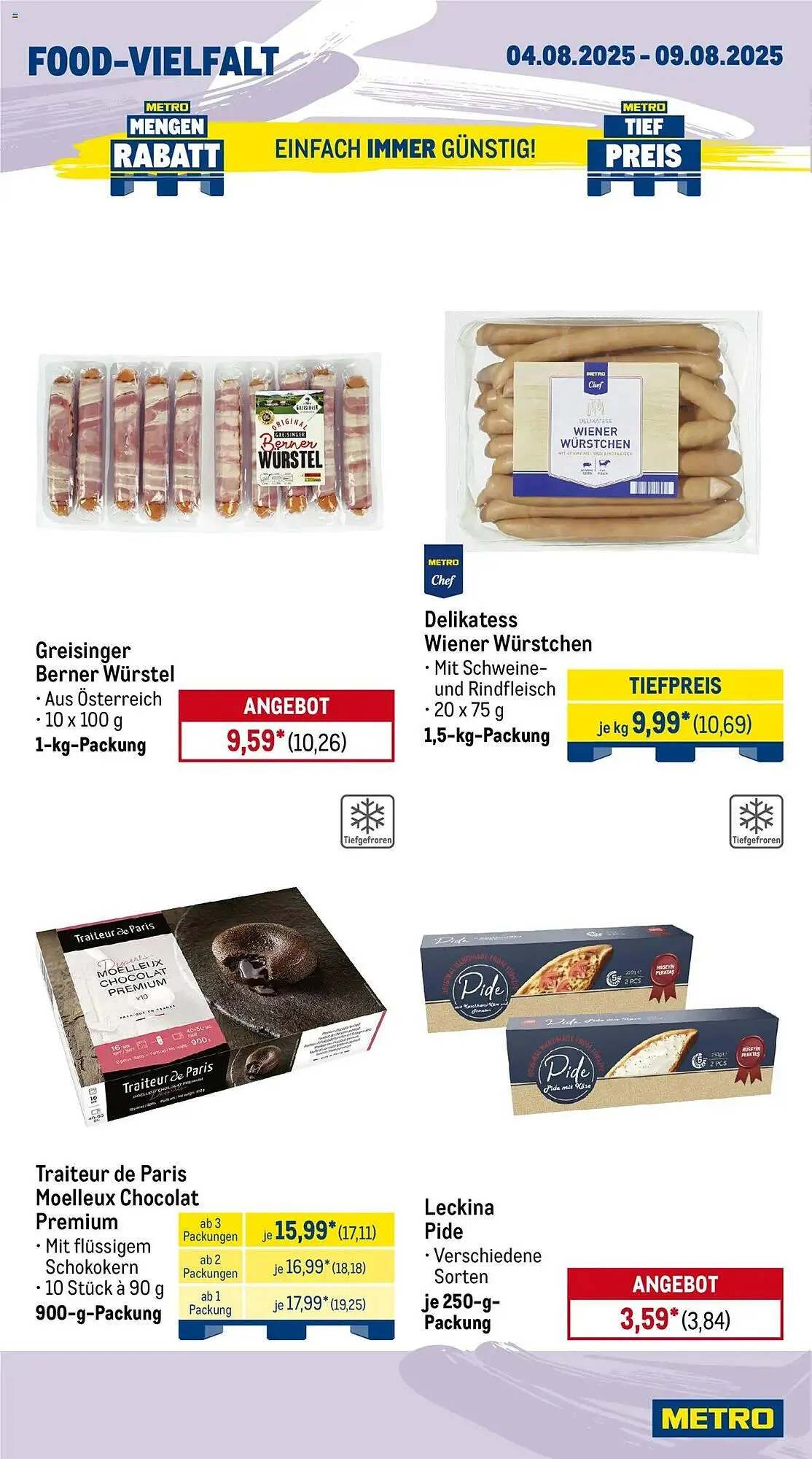 METRO Prospekt von 4. August bis 9. August 2025 - Prospekt seite 10