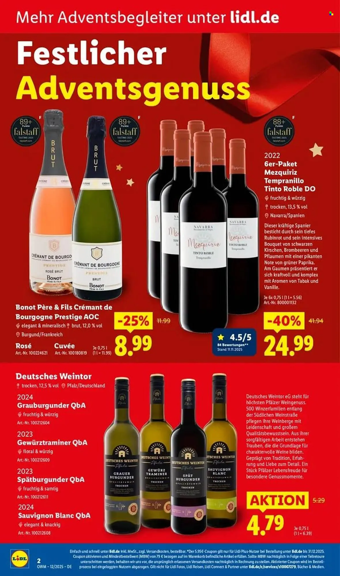 Lidl Prospekt von 1. Dezember bis 31. Dezember 2025 - Prospekt seite 2
