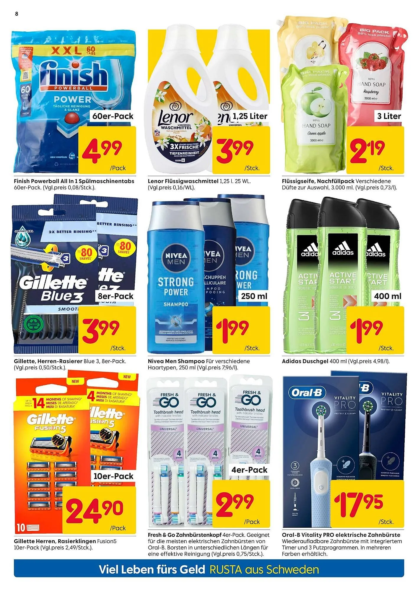 Rusta Prospekt von 31. Januar bis 6. Februar 2026 - Prospekt seite 8