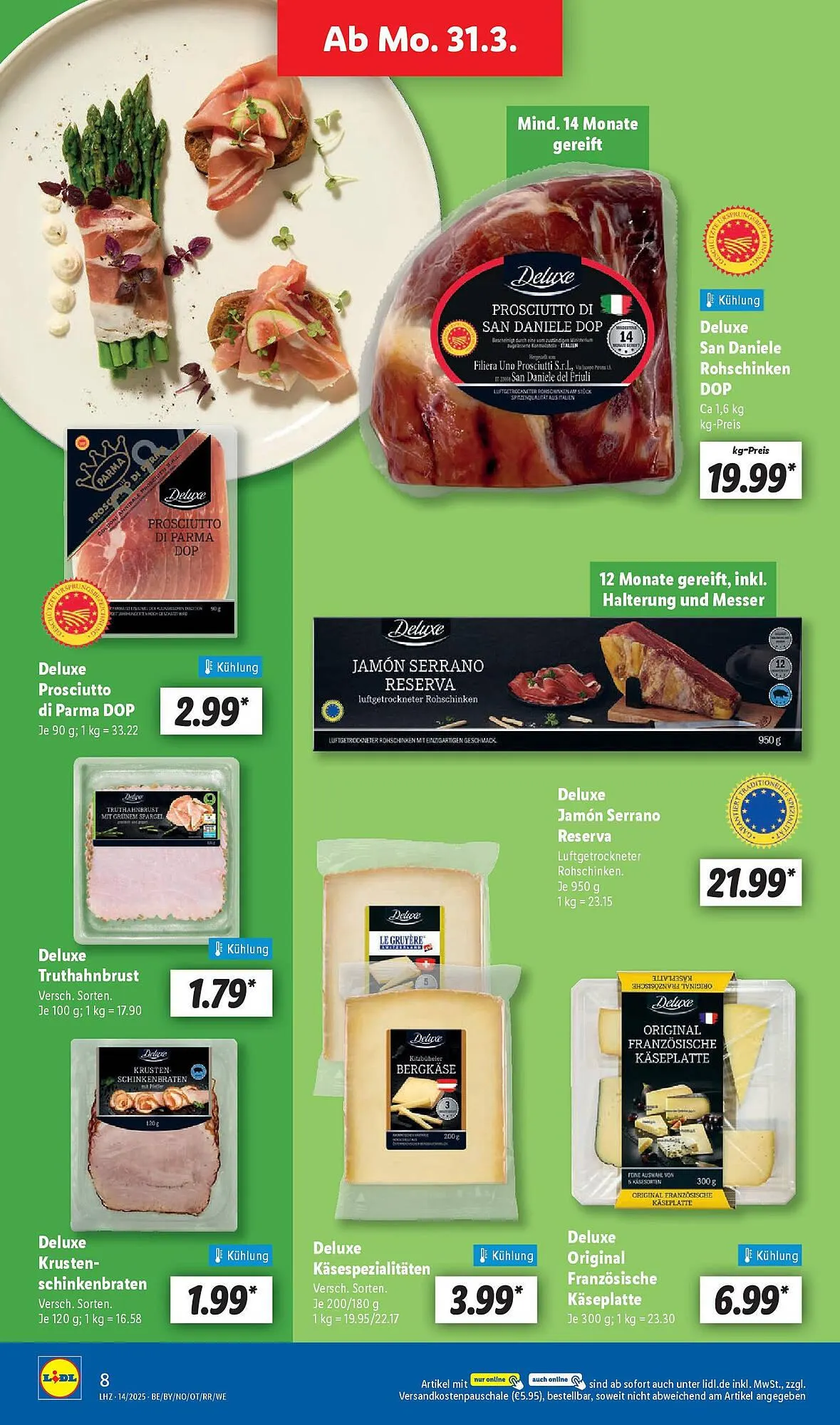 Lidl Prospekt von 31. März bis 5. April 2025 - Prospekt seite 8