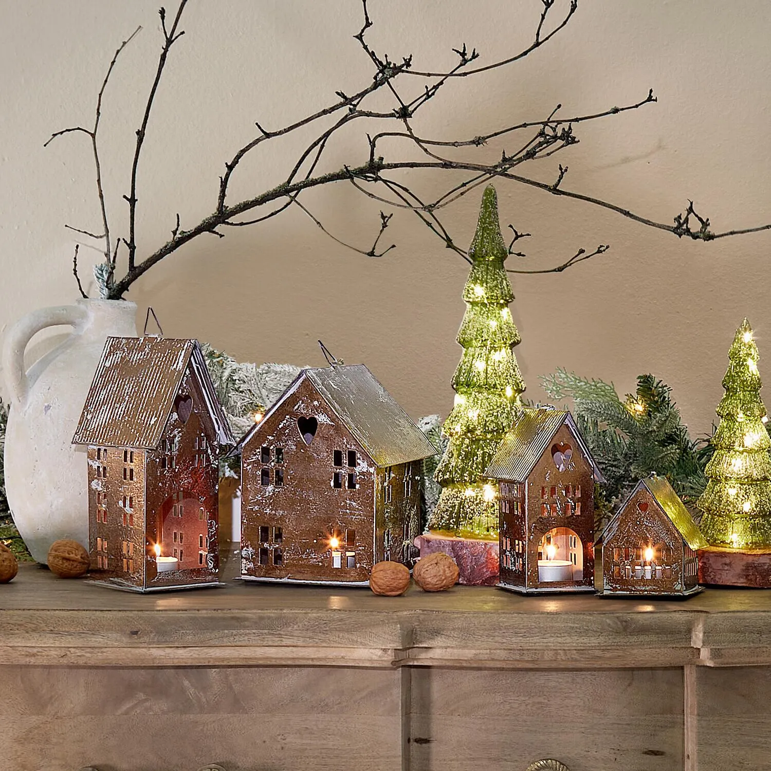 Laterne 4er Set Treyford