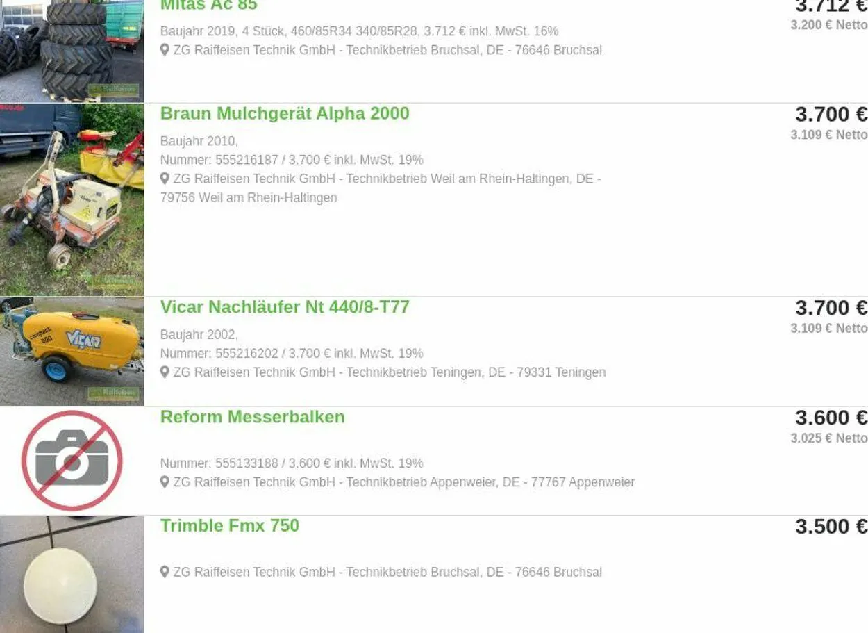 ZG Raiffeisen Aktueller Prospekt von 24. März bis 2. April 2025 - Prospekt seite 35