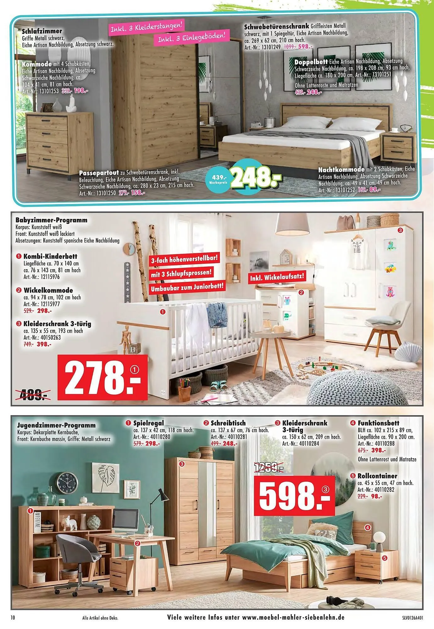 Möbel Mahler Katalog von 21. Januar bis 3. Februar 2026 - Prospekt seite 10