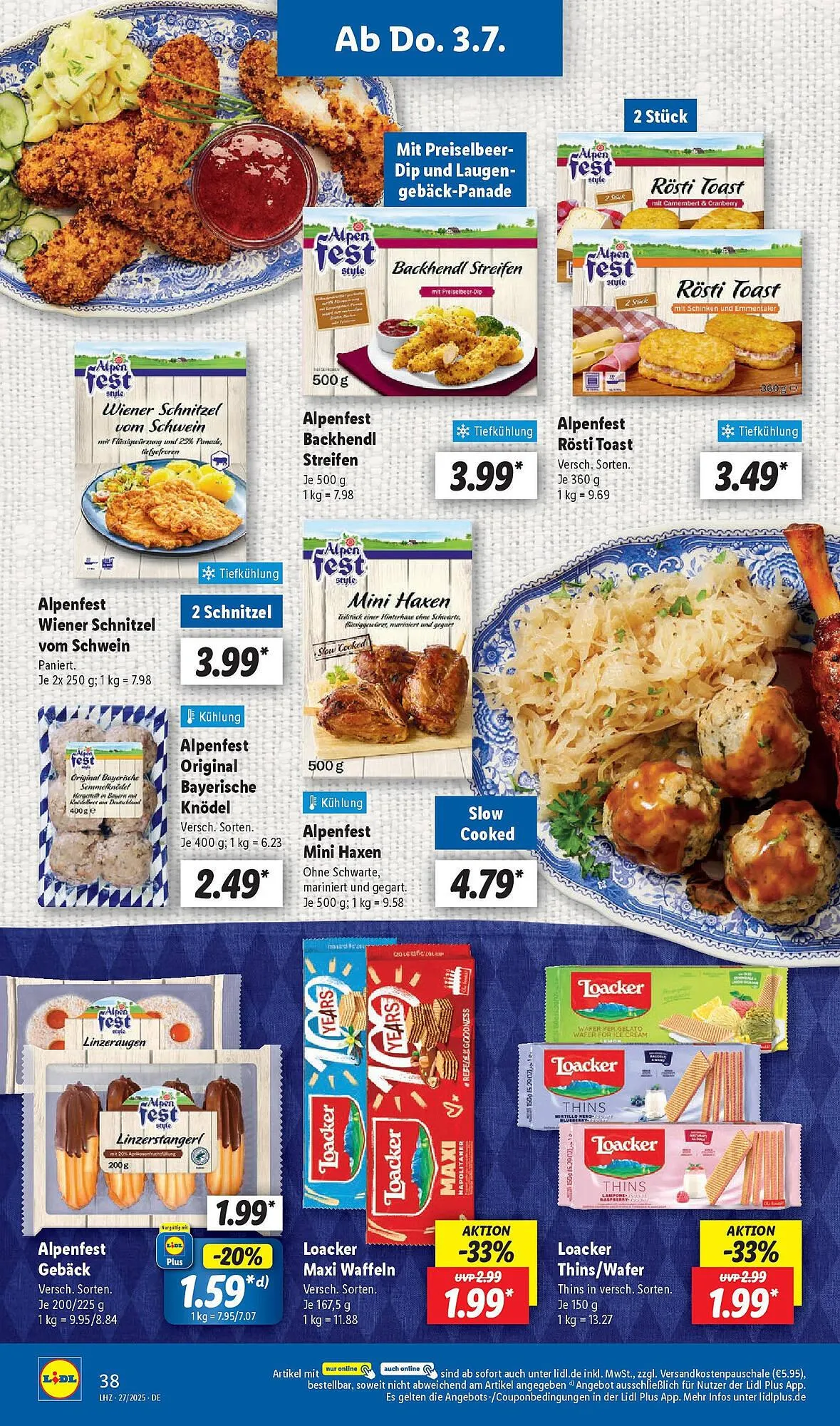 Lidl Prospekt von 29. Juni bis 5. Juli 2025 - Prospekt seite 56