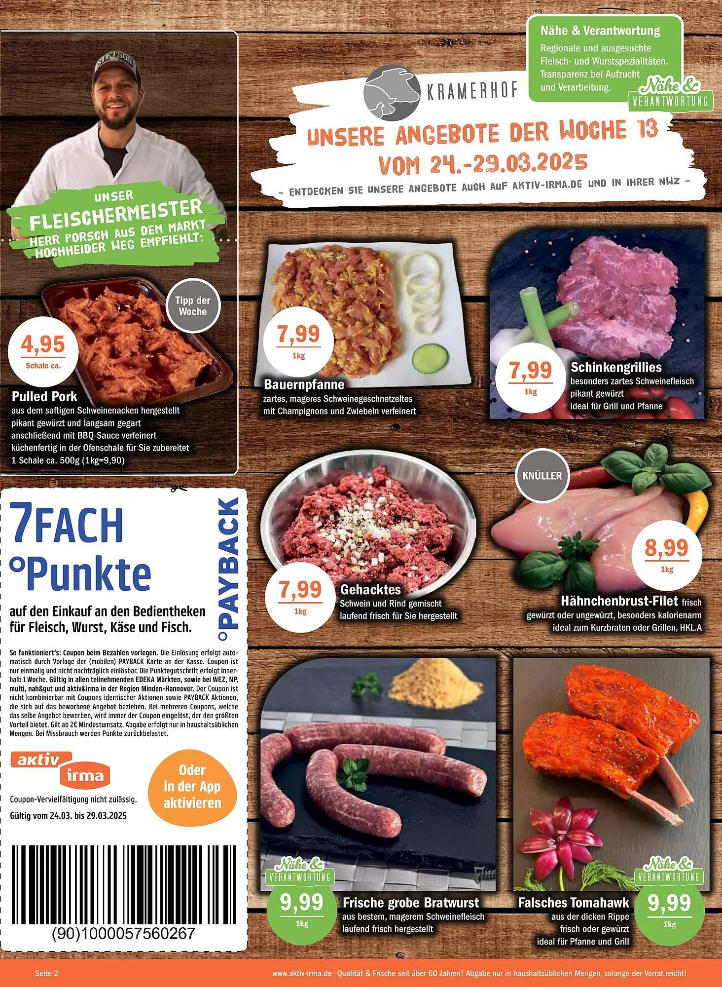 Aktiv Irma Prospekt von 24. März bis 29. März 2025 - Prospekt seite 2