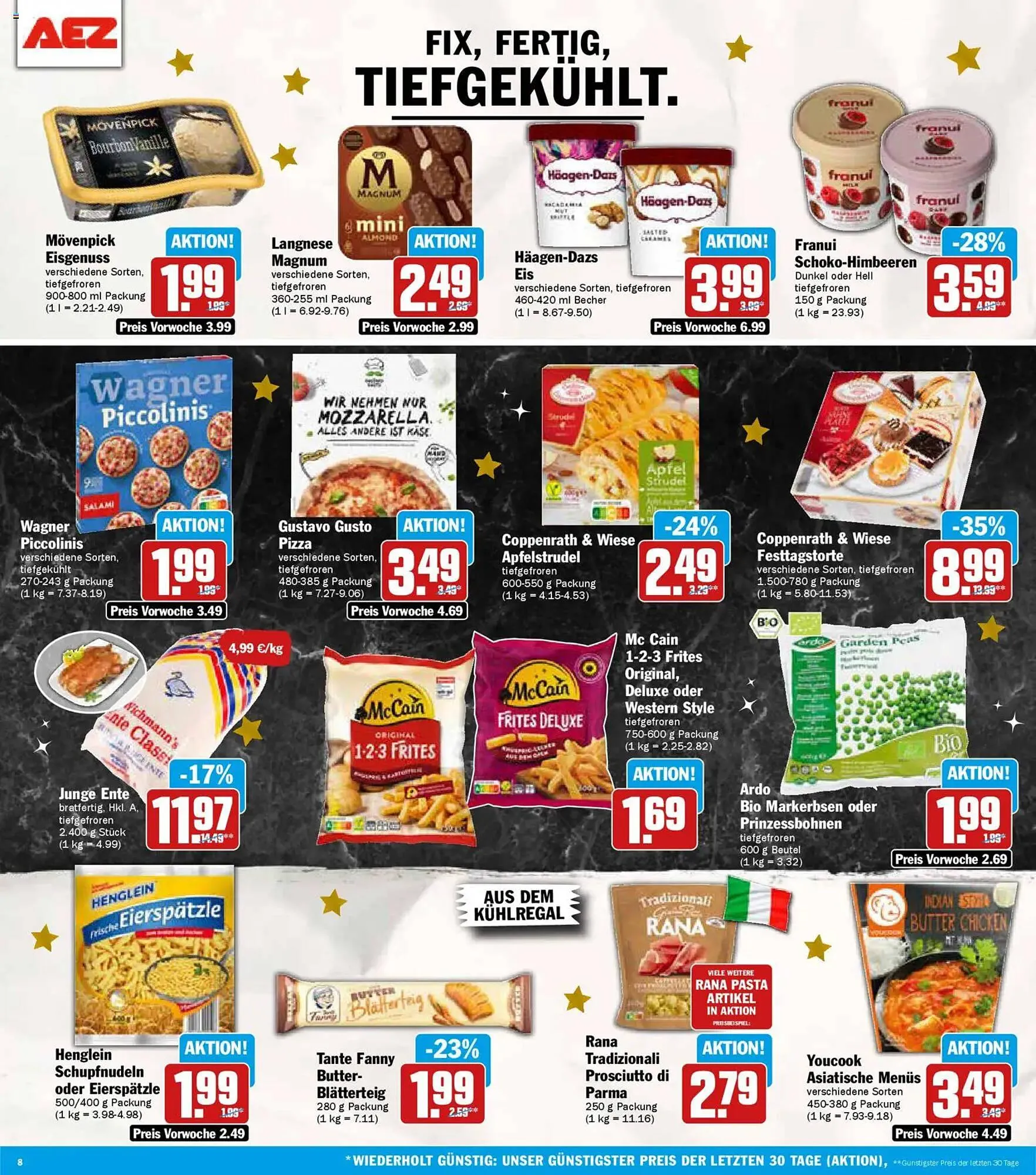 AEZ Prospekt von 1. Dezember bis 6. Dezember 2025 - Prospekt seite 8