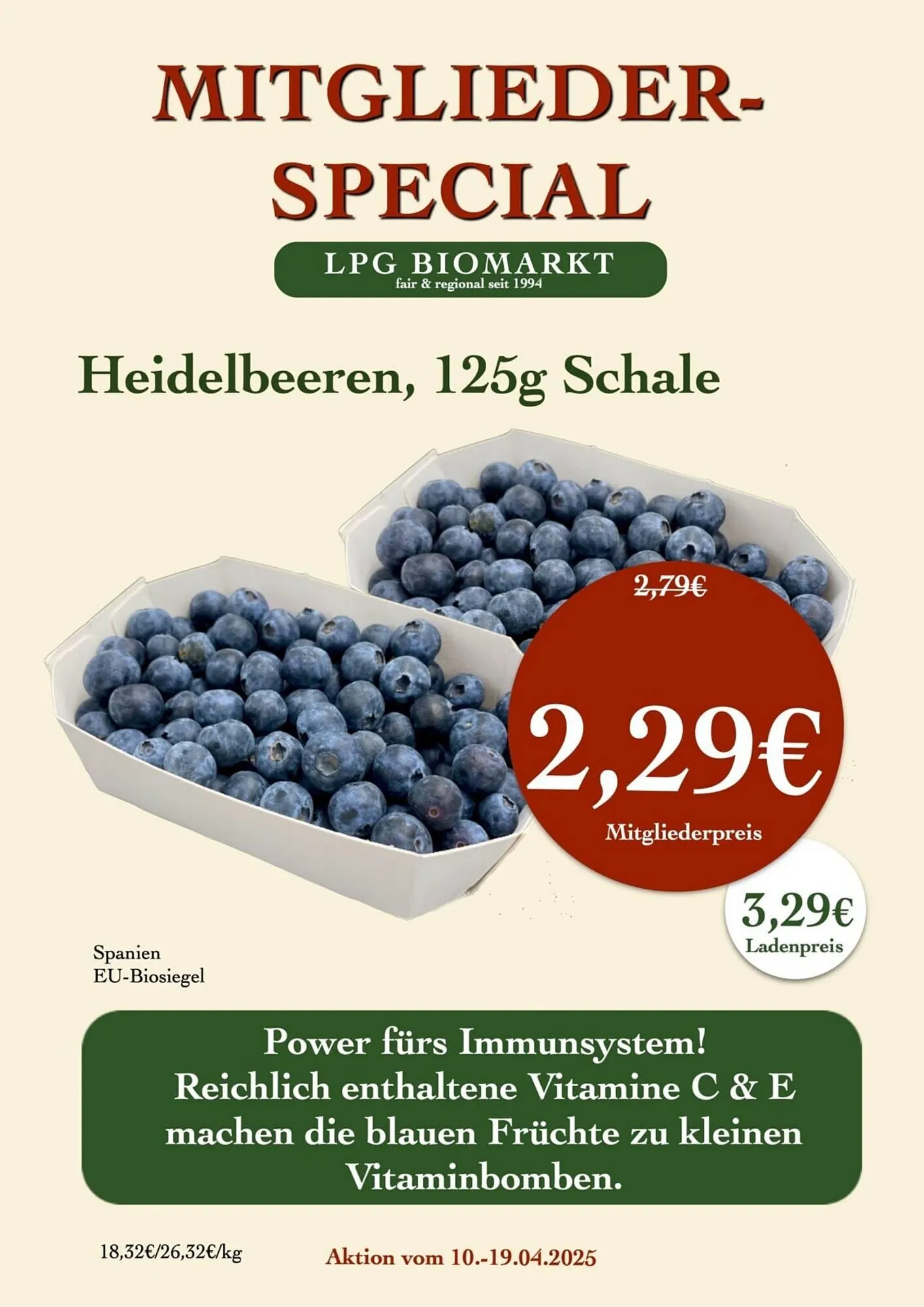 LPG Biomarkt Prospekt von 10. April bis 16. April 2025 - Prospekt seite 6