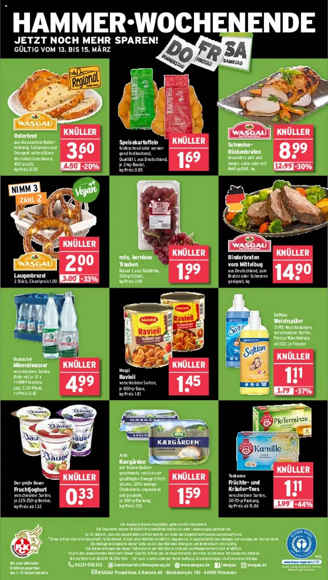 Wasgau Prospekt von 10. März bis 15. März 2025 - Prospekt seite 24