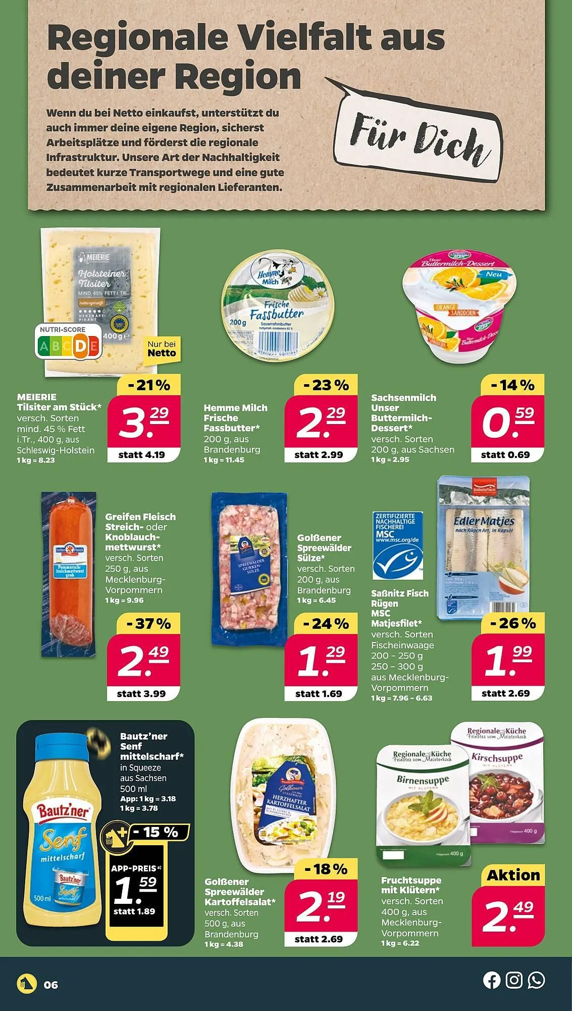 NETTO Prospekt von 21. April bis 26. April 2025 - Prospekt seite 6