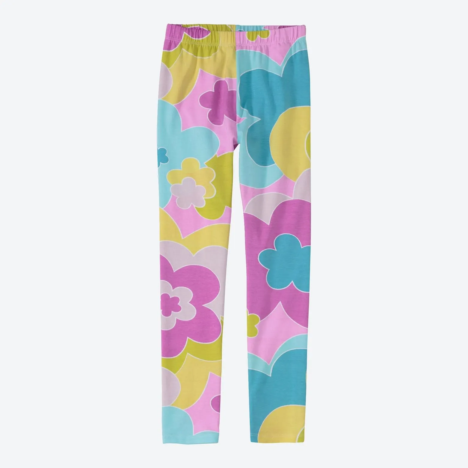 Kinder-Mädchen-Leggings mit Blumenmuster