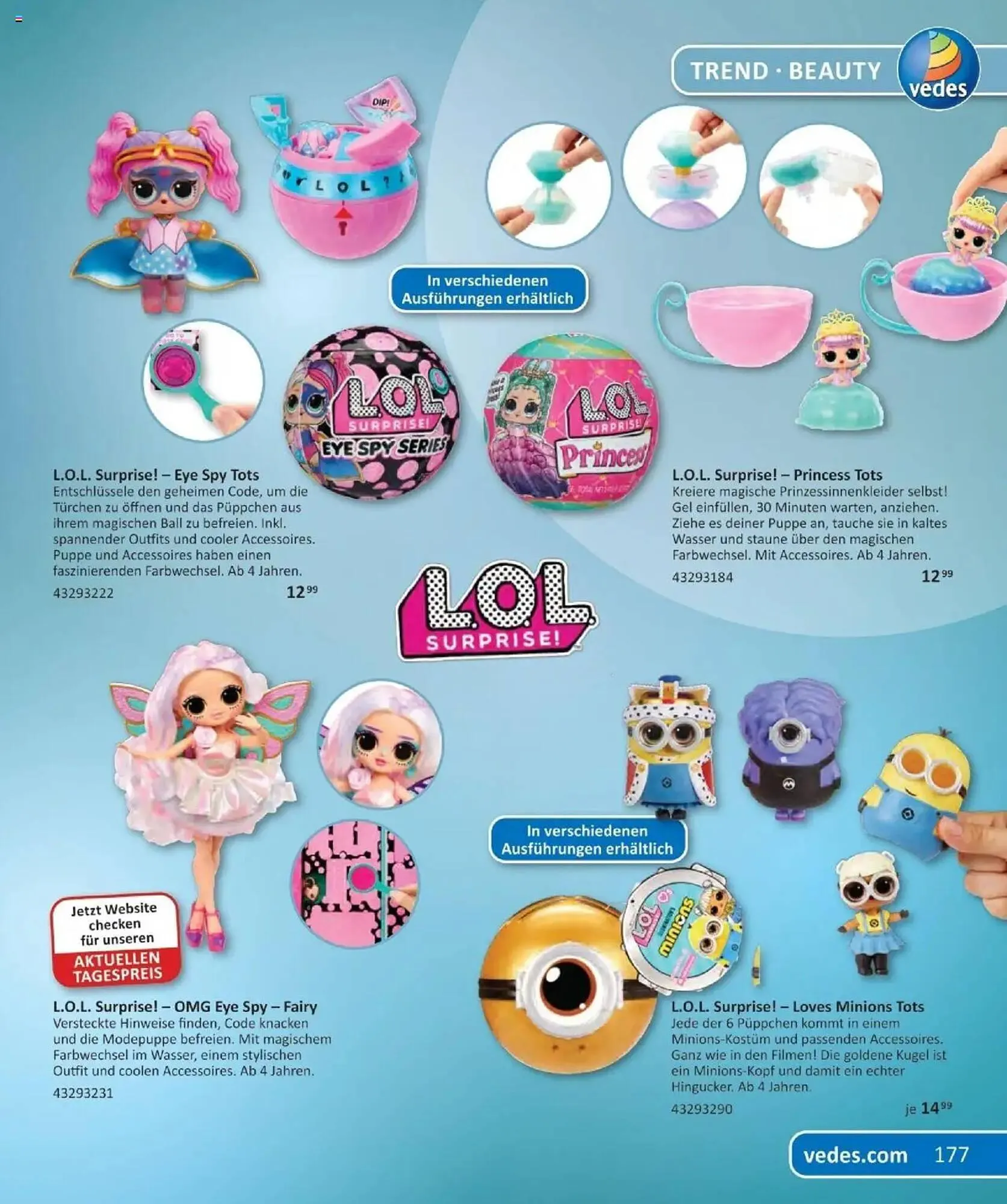 Vedes Prospekt von 29. September bis 6. Januar 2026 - Prospekt seite 177