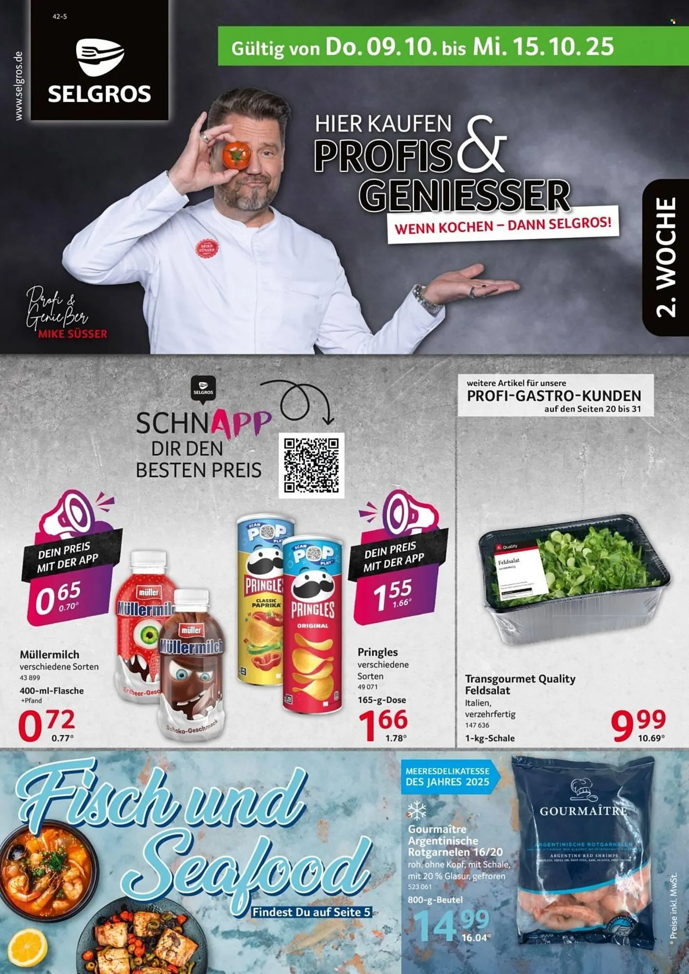 Selgros Prospekt von 9. Oktober bis 15. Oktober 2025 - Prospekt seite 1