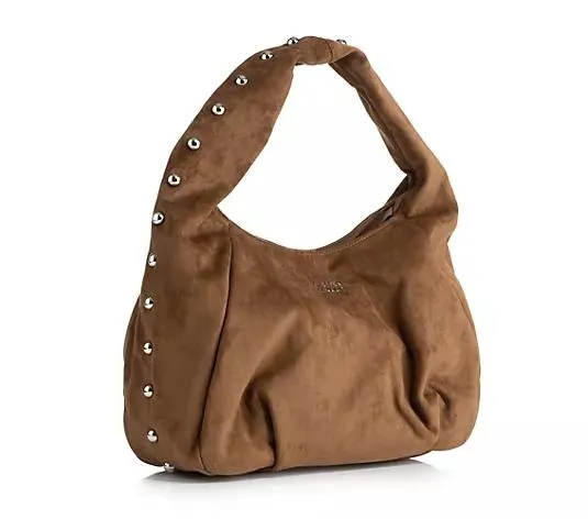 Wählen Sie Ihre Variante: STEFFEN SCHRAUT Schultertasche Nietenbesatz div. Fächer Magnetverschluss