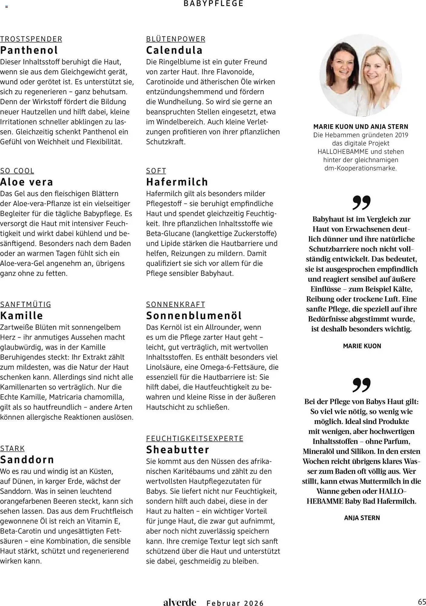 Dm drogerie Magazin von 1. Februar bis 28. Februar 2026 - Prospekt seite 65
