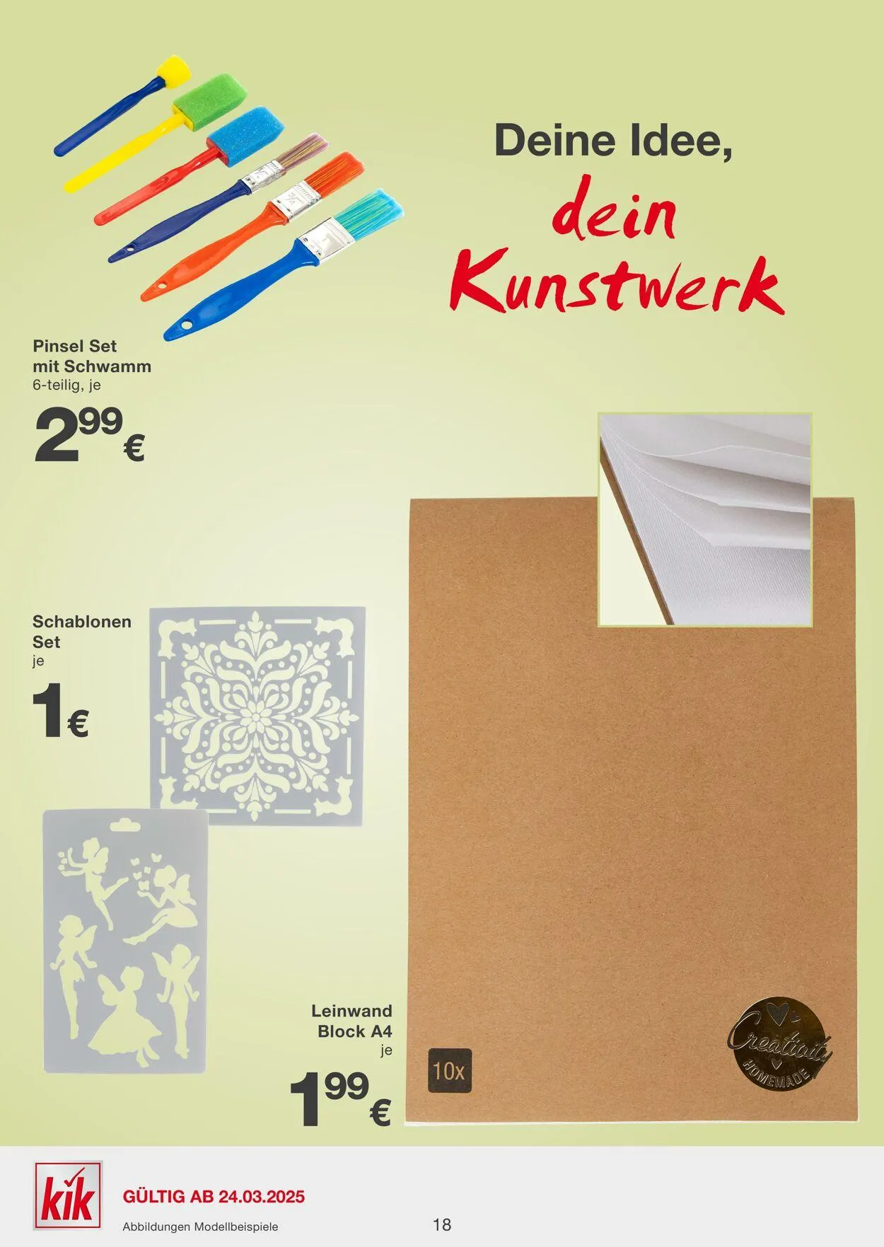 Kik Aktueller Prospekt von 19. April bis 3. Mai 2025 - Prospekt seite 18