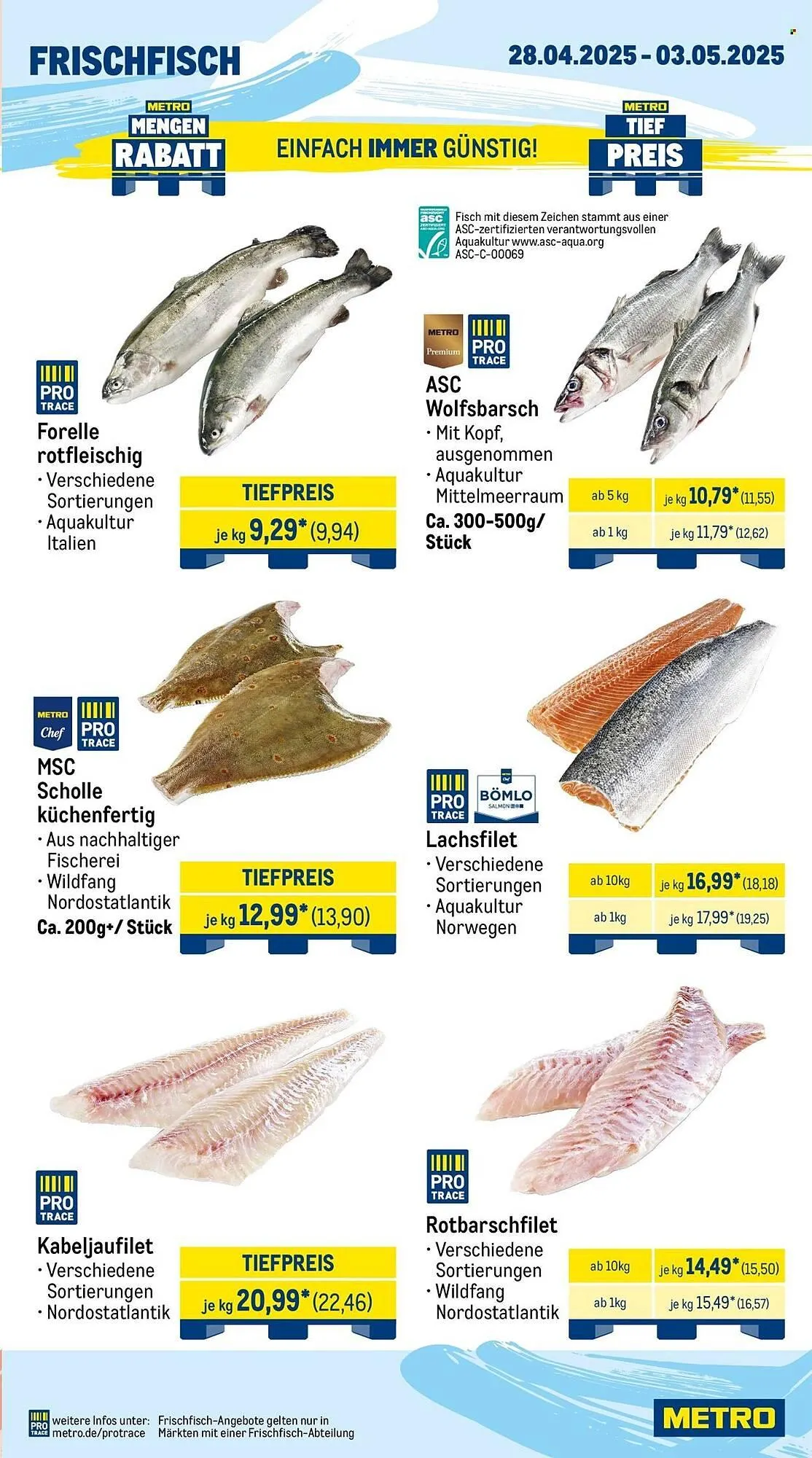 METRO Prospekt von 28. April bis 3. Mai 2025 - Prospekt seite 5