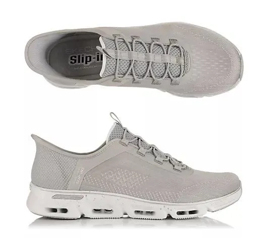 SKECHERS Damen- Slipper Glide- Step Gratify Mesh Hands Free Slip-ins®