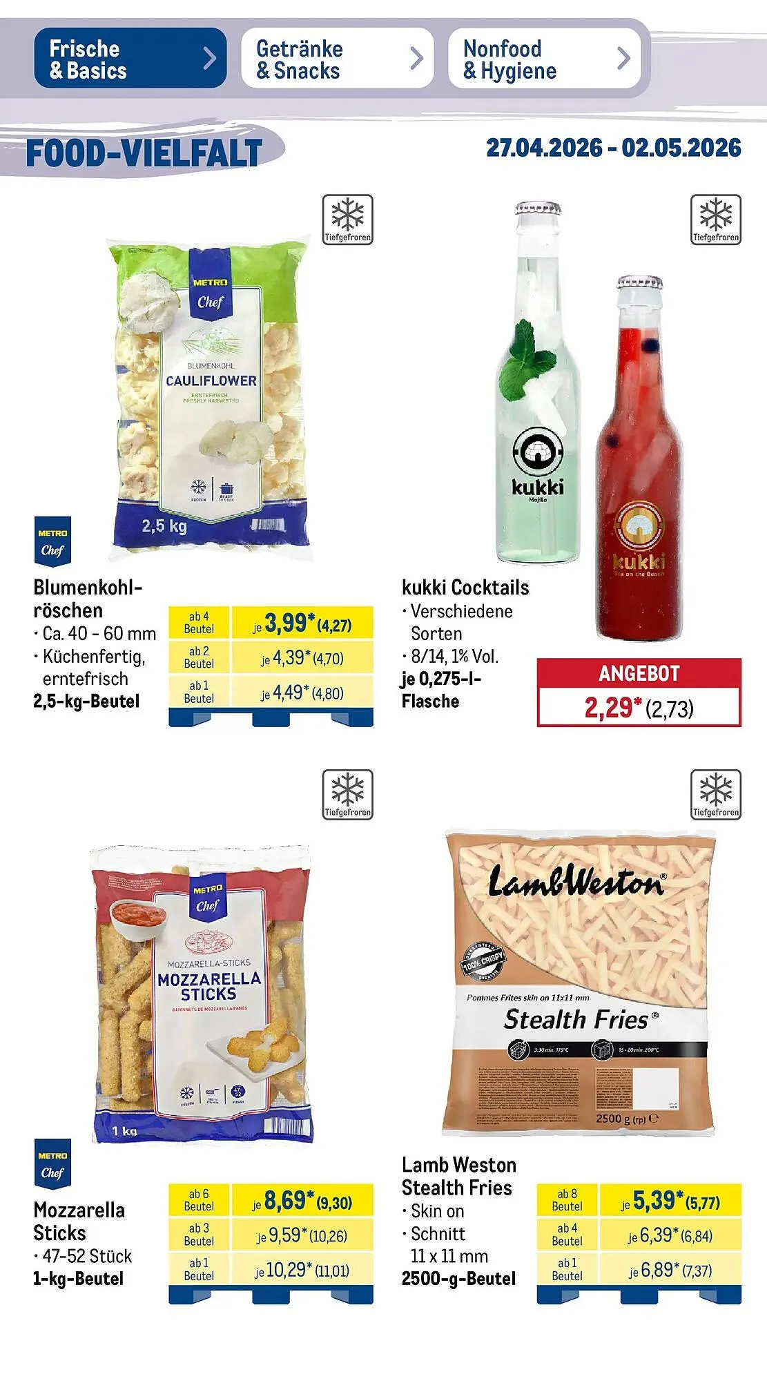 METRO Prospekt von 26. April bis 2. Mai 2026 - Prospekt seite 17