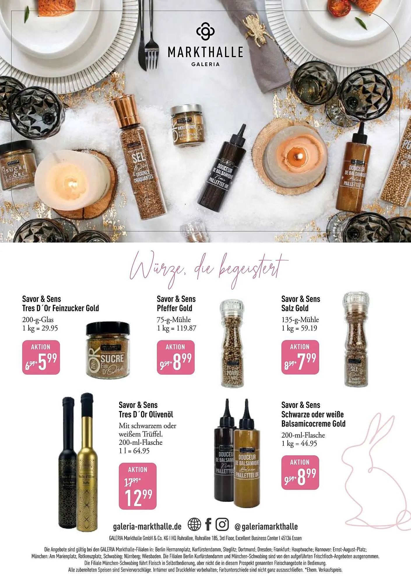 Galeria Markthalle Prospekt von 23. März bis 29. März 2026 - Prospekt seite 12