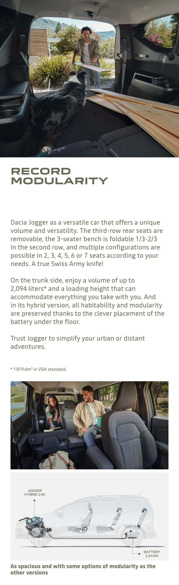 Dacia Jogger von 1. Februar bis 1. Februar 2025 - Prospekt seite 11