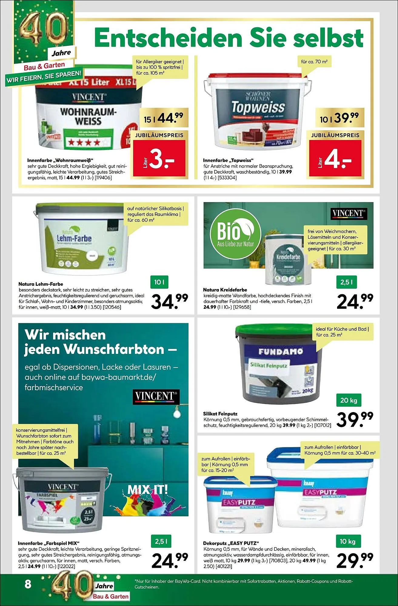 BayWa Bau & Garten Prospekt von 11. Mai bis 17. Mai 2026 - Prospekt seite 8