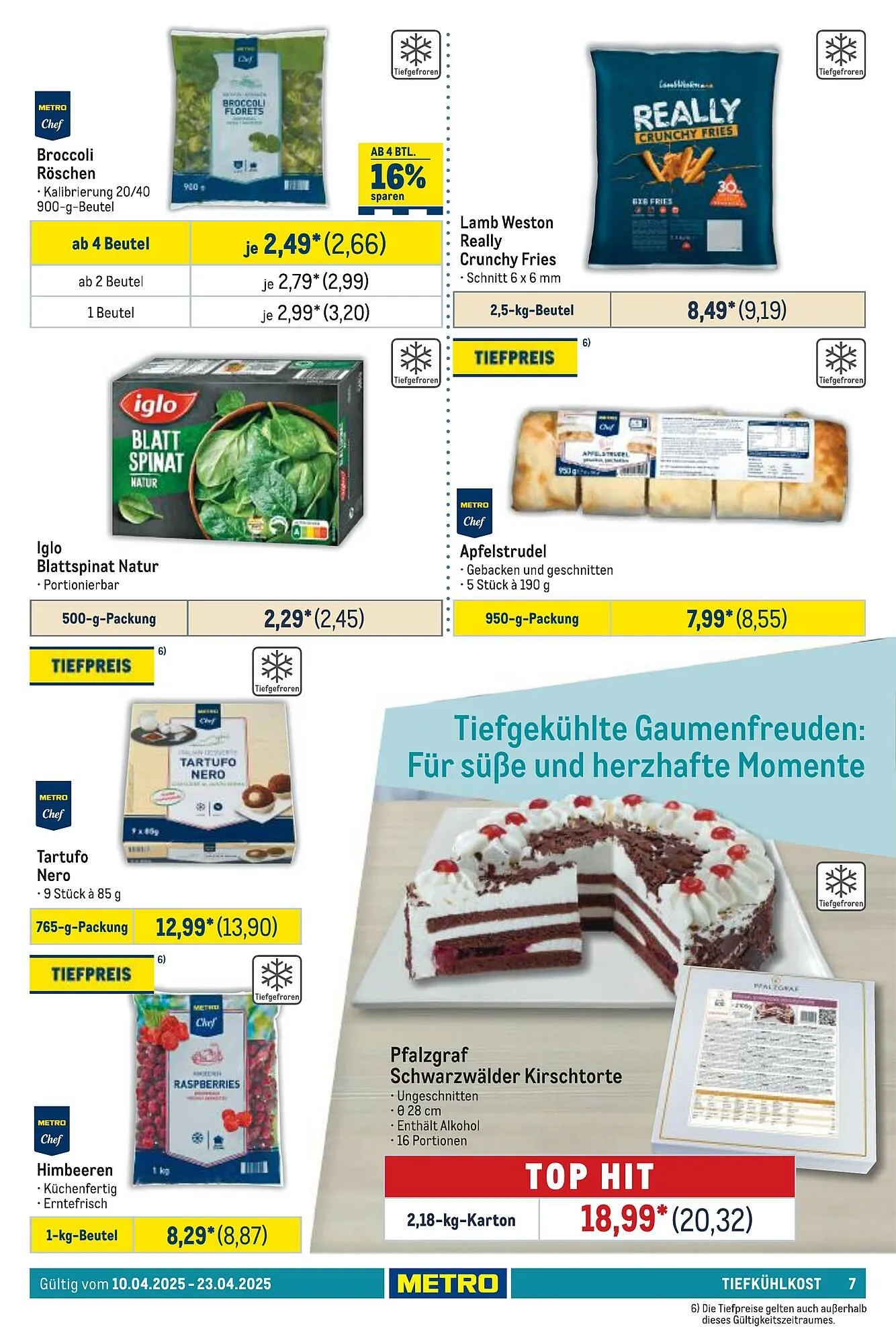 METRO Prospekt von 10. April bis 23. April 2025 - Prospekt seite 7