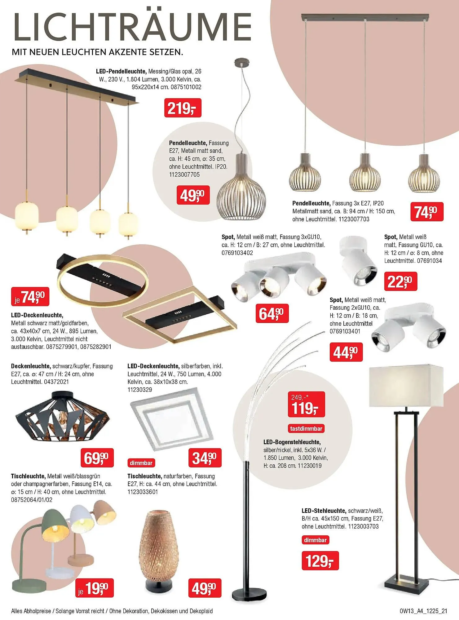 Opti Wohnwelt Prospekt von 18. Dezember bis 10. Januar 2026 - Prospekt seite 21