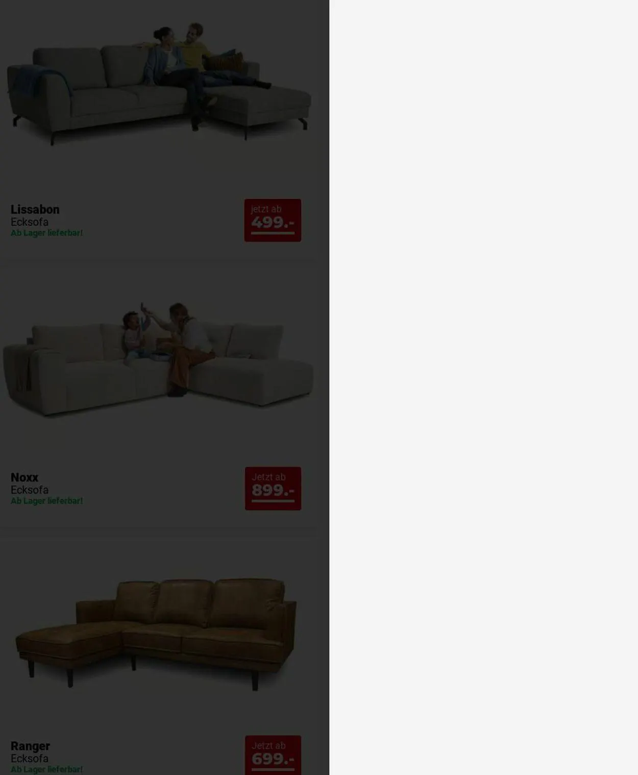 Seats and Sofas von 1. Dezember bis 10. Dezember 2025 - Prospekt seite 2