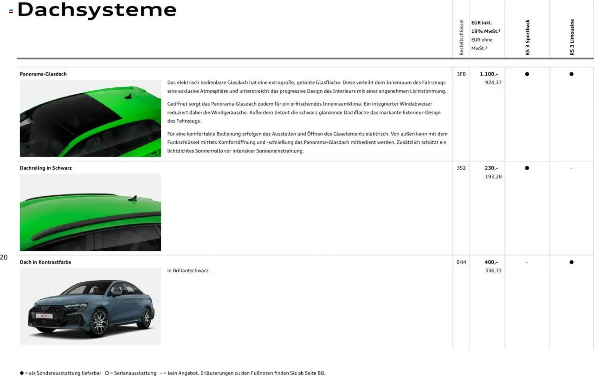 Audi Prospekt von 29. Januar bis 9. Januar 2026 - Prospekt seite 20