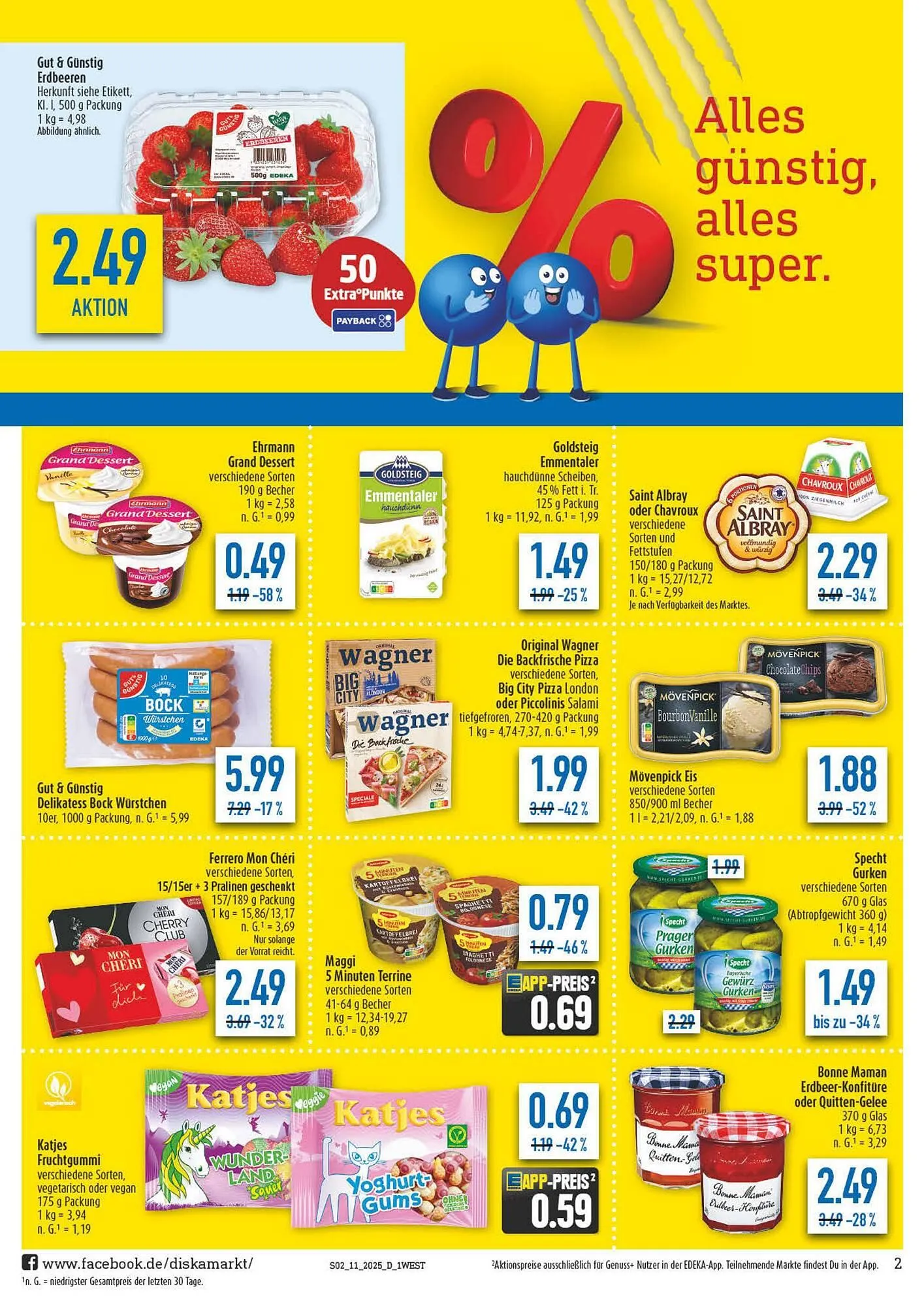 diska Prospekt von 10. März bis 15. März 2025 - Prospekt seite 2