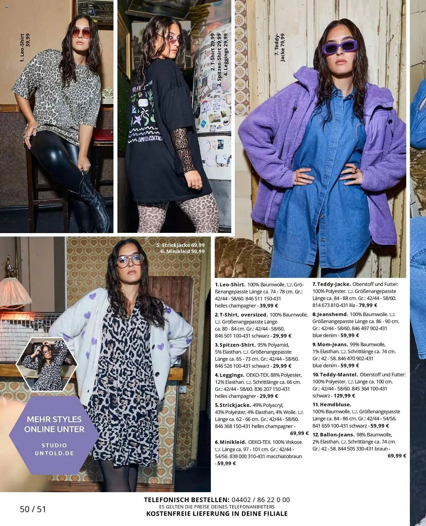 Ulla Popken Katalog von 1. Dezember bis 31. Dezember 2025 - Prospekt seite 50