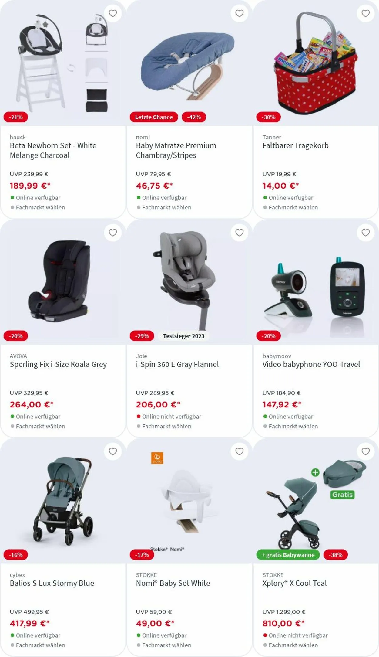 BabyOne Aktueller Prospekt von 7. April bis 13. April 2025 - Prospekt seite 76