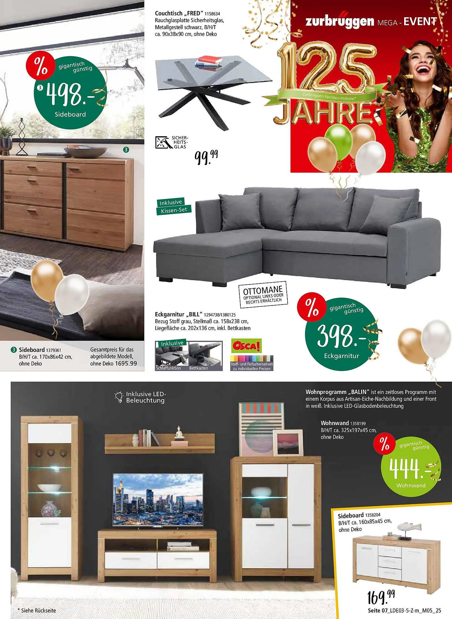 Zurbrüggen Prospekt von 28. März bis 3. Mai 2025 - Prospekt seite 9