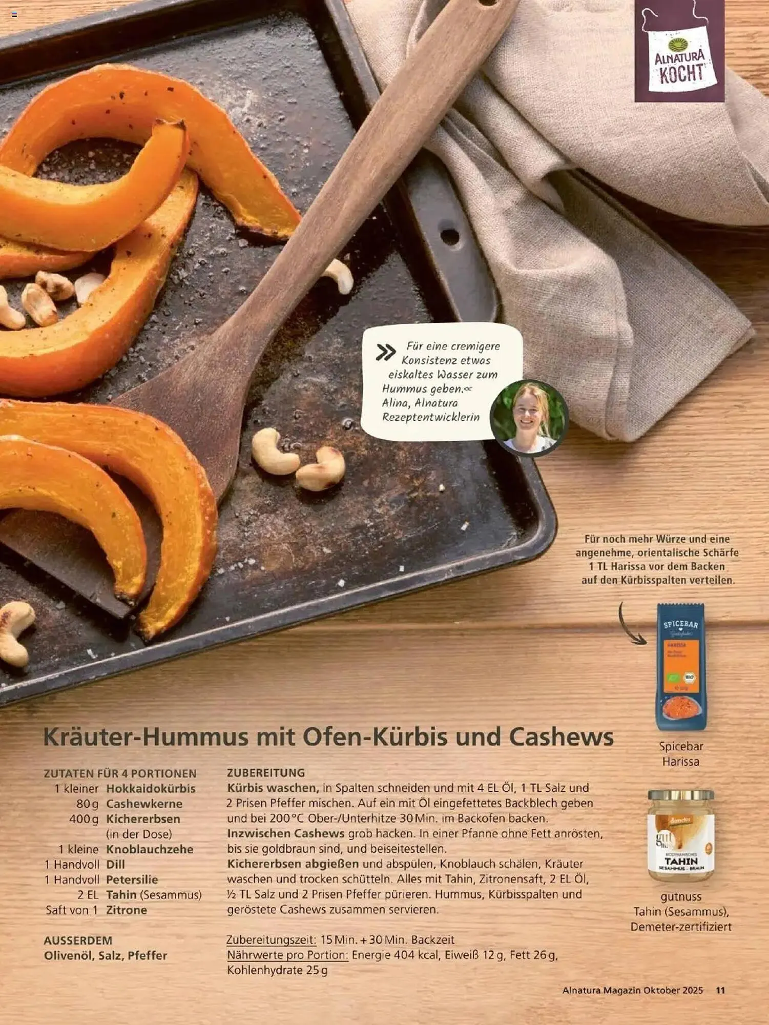 Alnatura Prospekt von 1. Oktober bis 31. Oktober 2025 - Prospekt seite 11