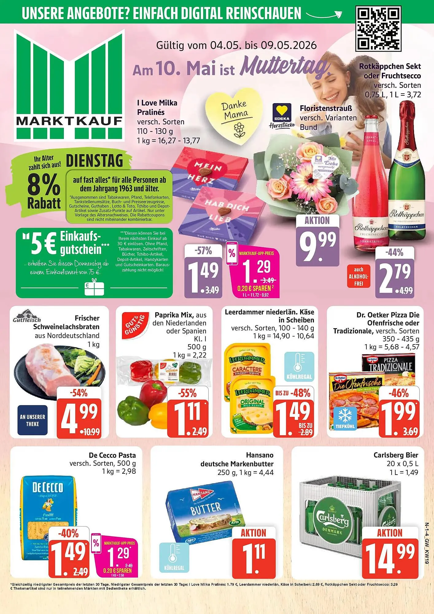 Marktkauf Prospekt von 3. Mai bis 9. Mai 2026 - Prospekt seite 1