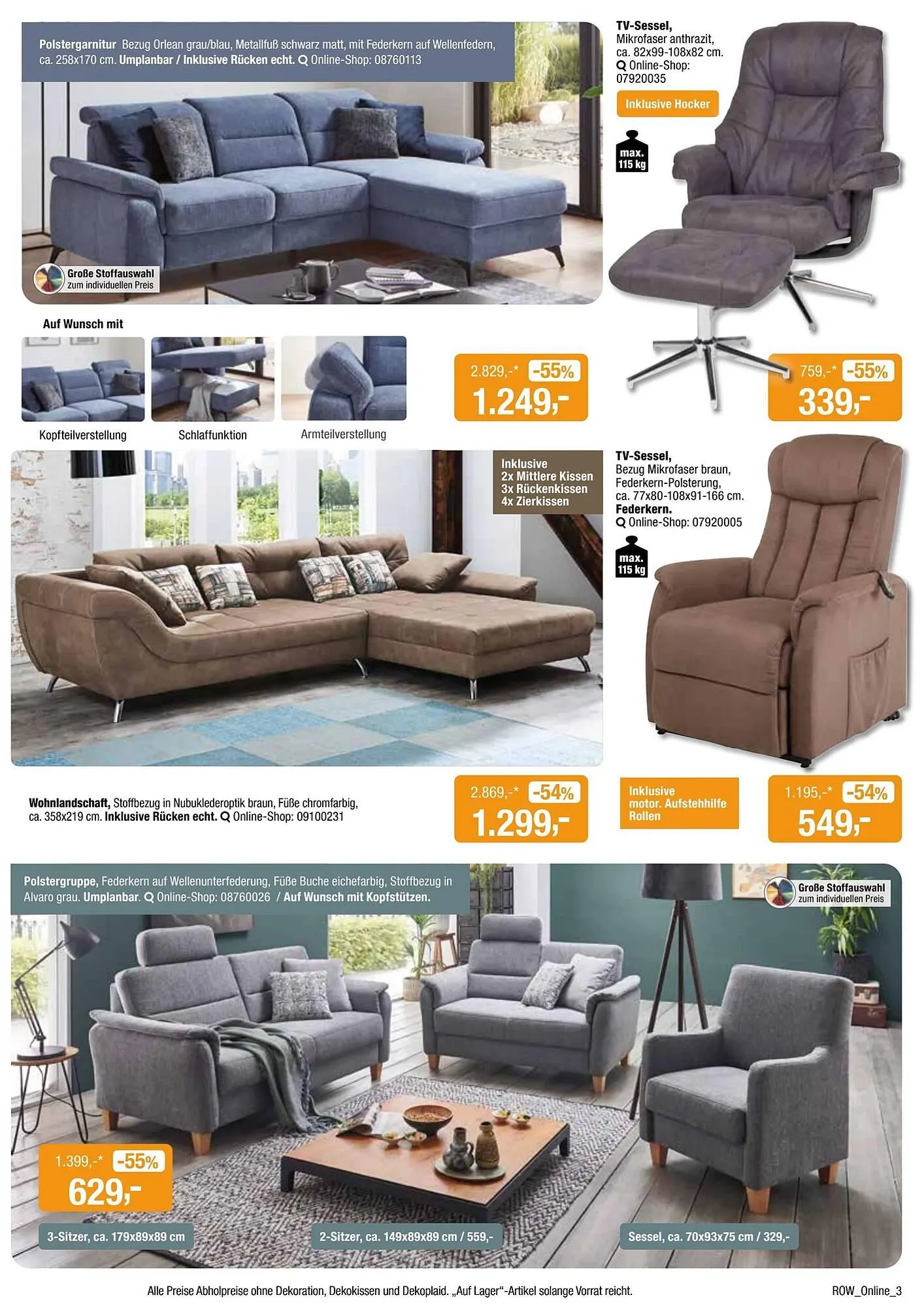 Opti Wohnwelt Prospekt von 11. Mai bis 22. Mai 2025 - Prospekt seite 3