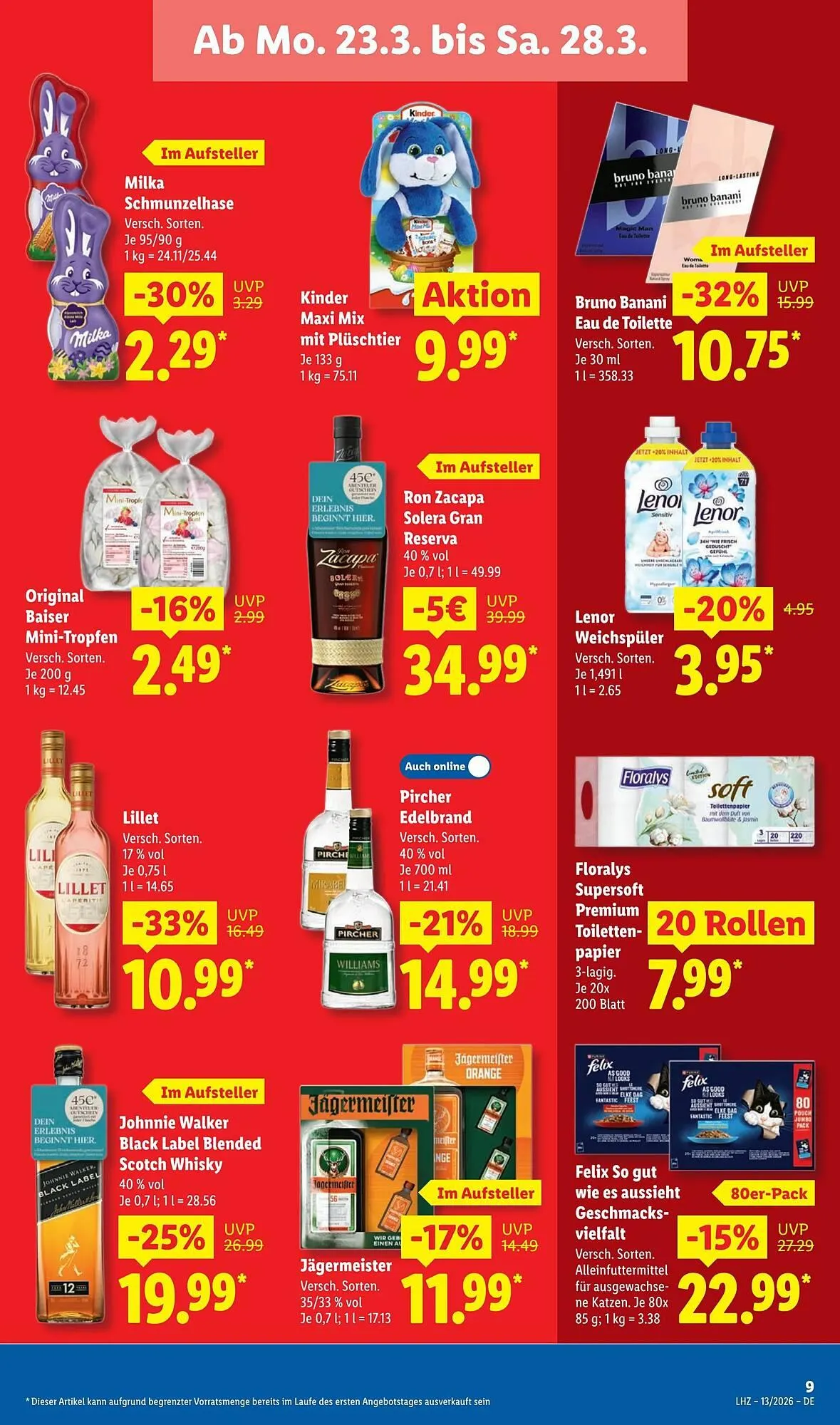 Lidl Prospekt von 23. März bis 29. März 2026 - Prospekt seite 15