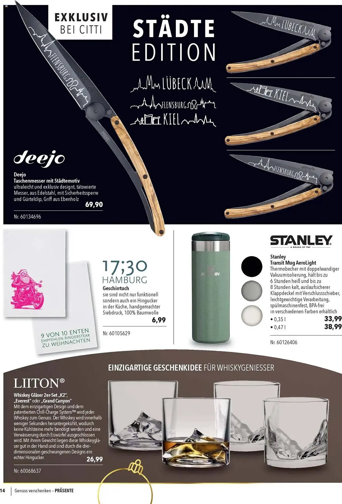 CITTI Markt Prospekt von 22. Oktober bis 31. Dezember 2025 - Prospekt seite 14