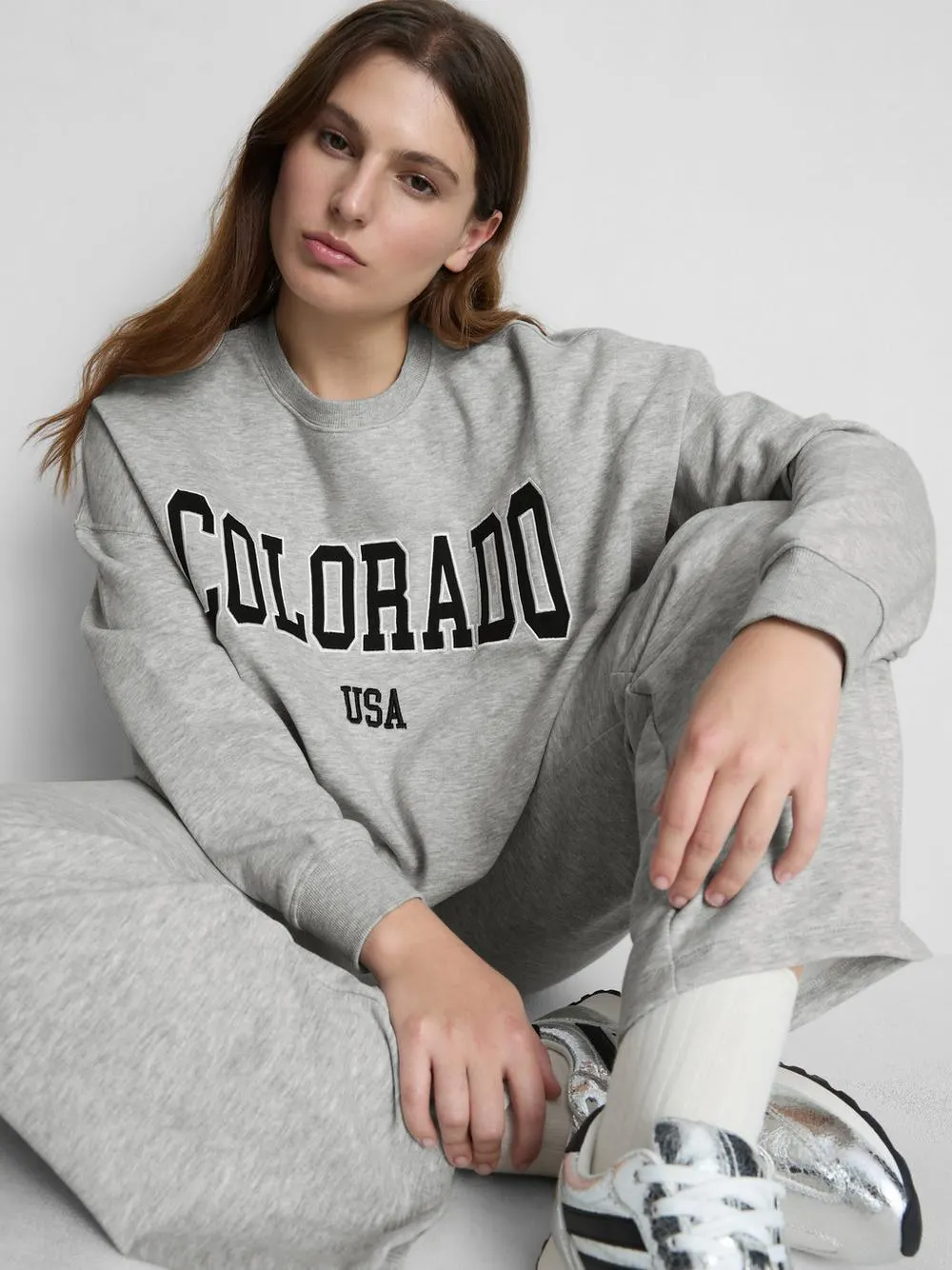„Colorado“ Oversized-Sweatshirt mit hohem Baumwollanteil