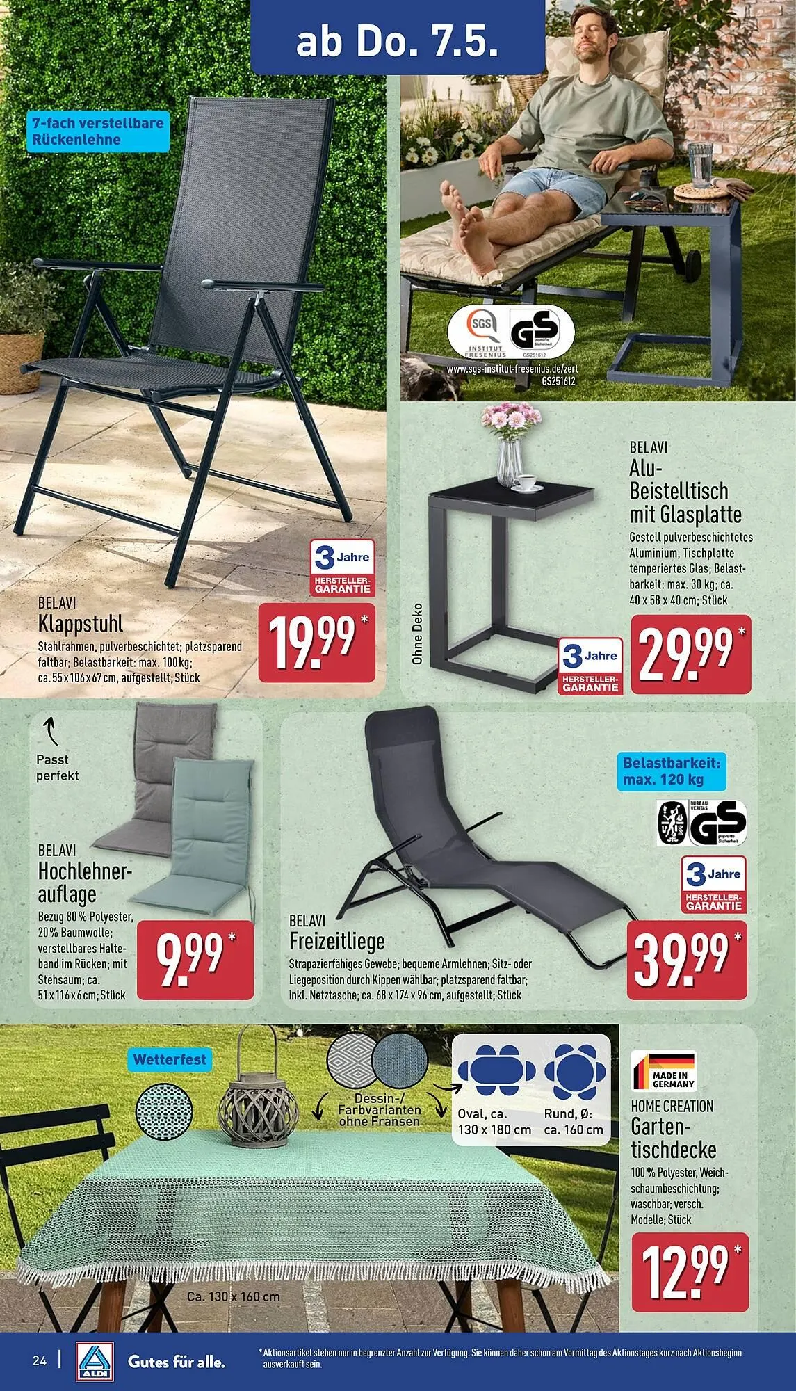 Aldi Nord Prospekt von 4. Mai bis 9. Mai 2026 - Prospekt seite 24