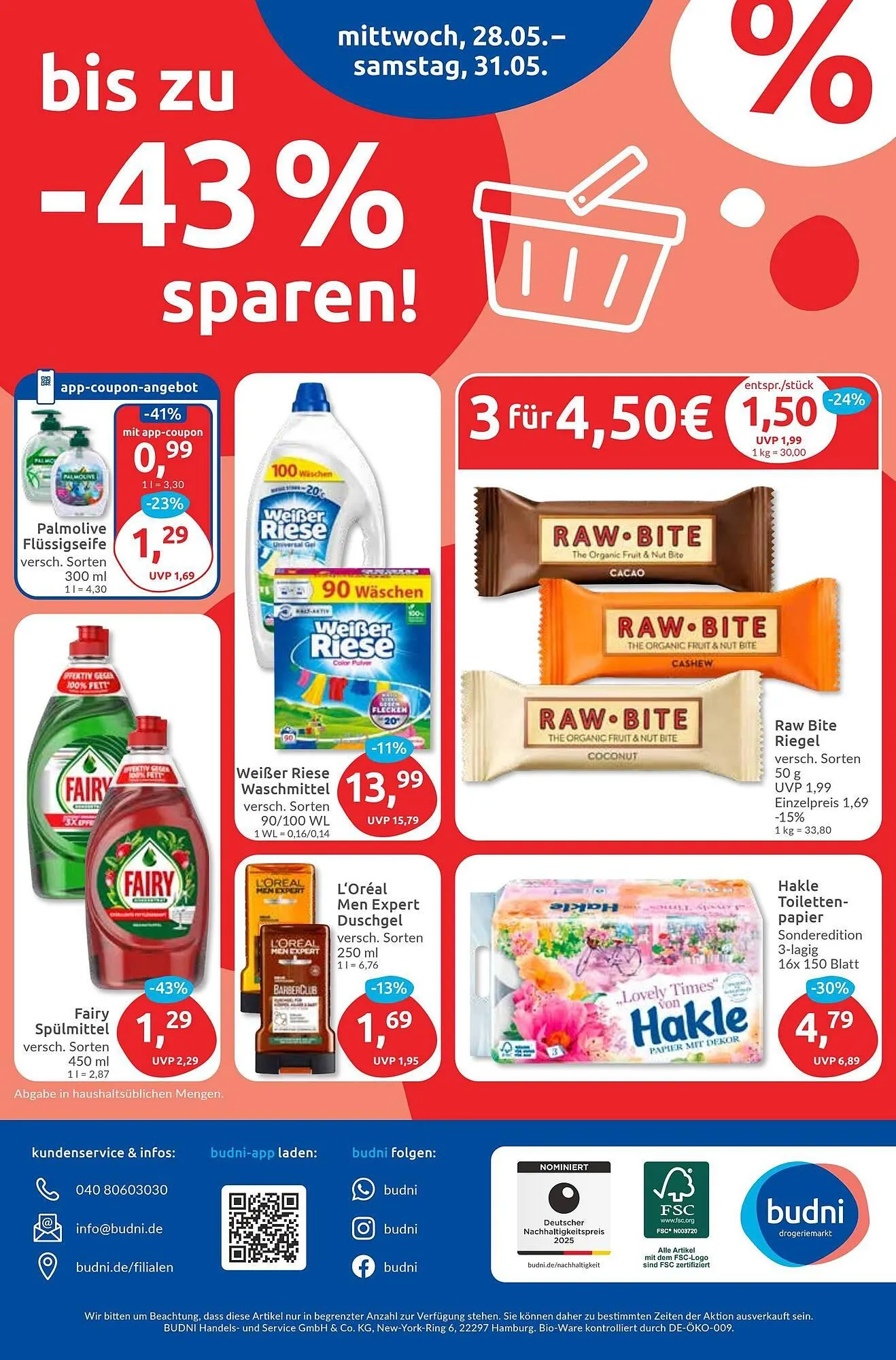 Budni Prospekt von 26. Mai bis 31. Mai 2025 - Prospekt seite 8