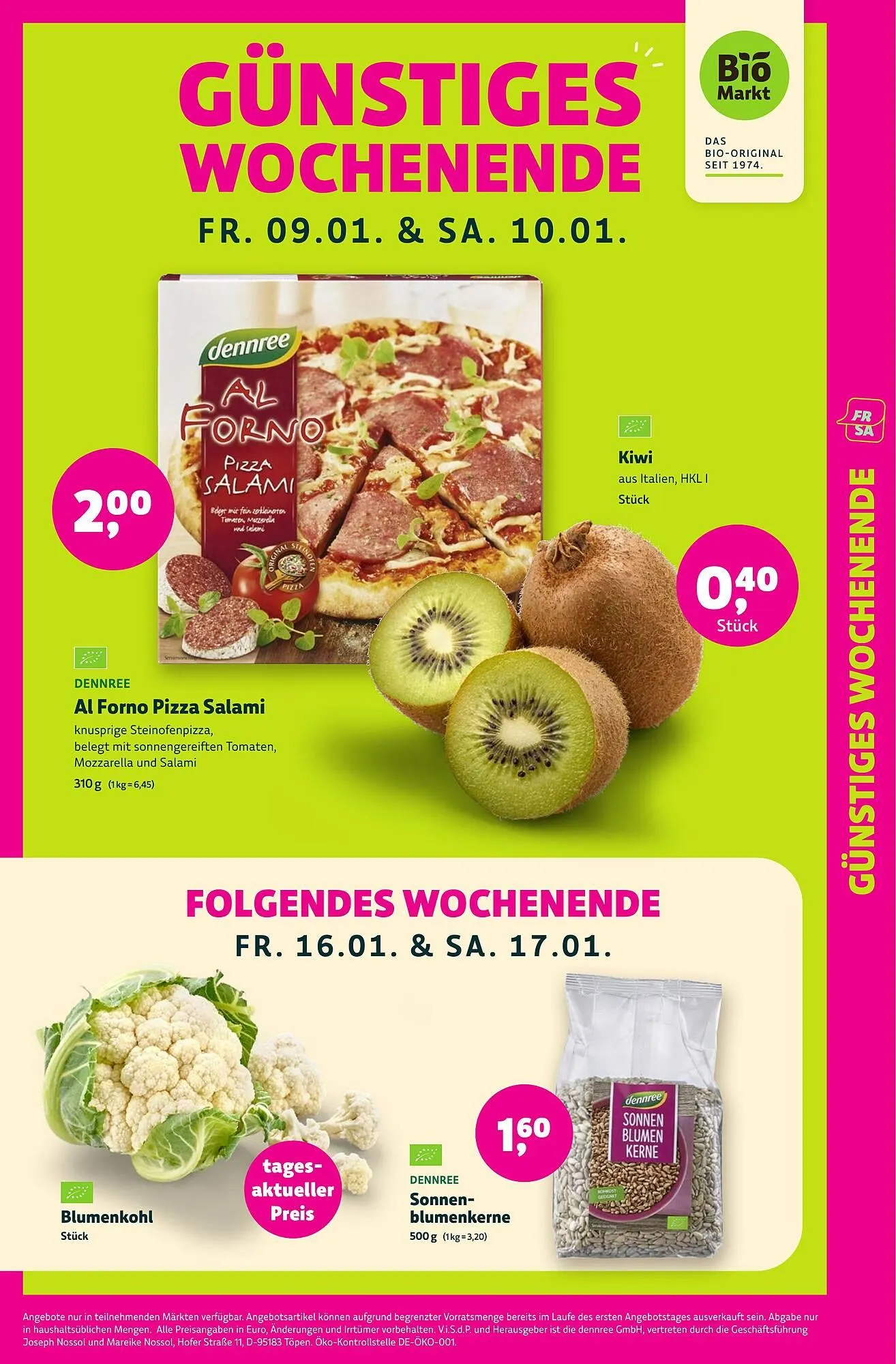 Aleco Biomarkt Prospekt von 8. Januar bis 13. Januar 2026 - Prospekt seite 2