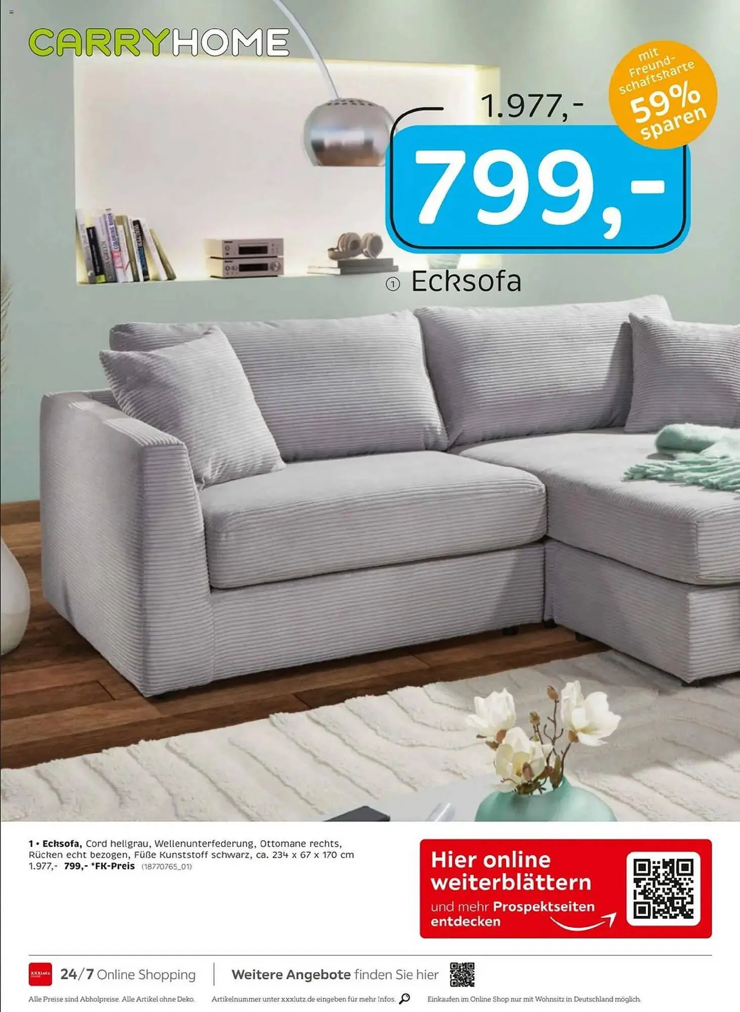 XXXLutz Prospekt von 8. Februar bis 22. Februar 2026 - Prospekt seite 18