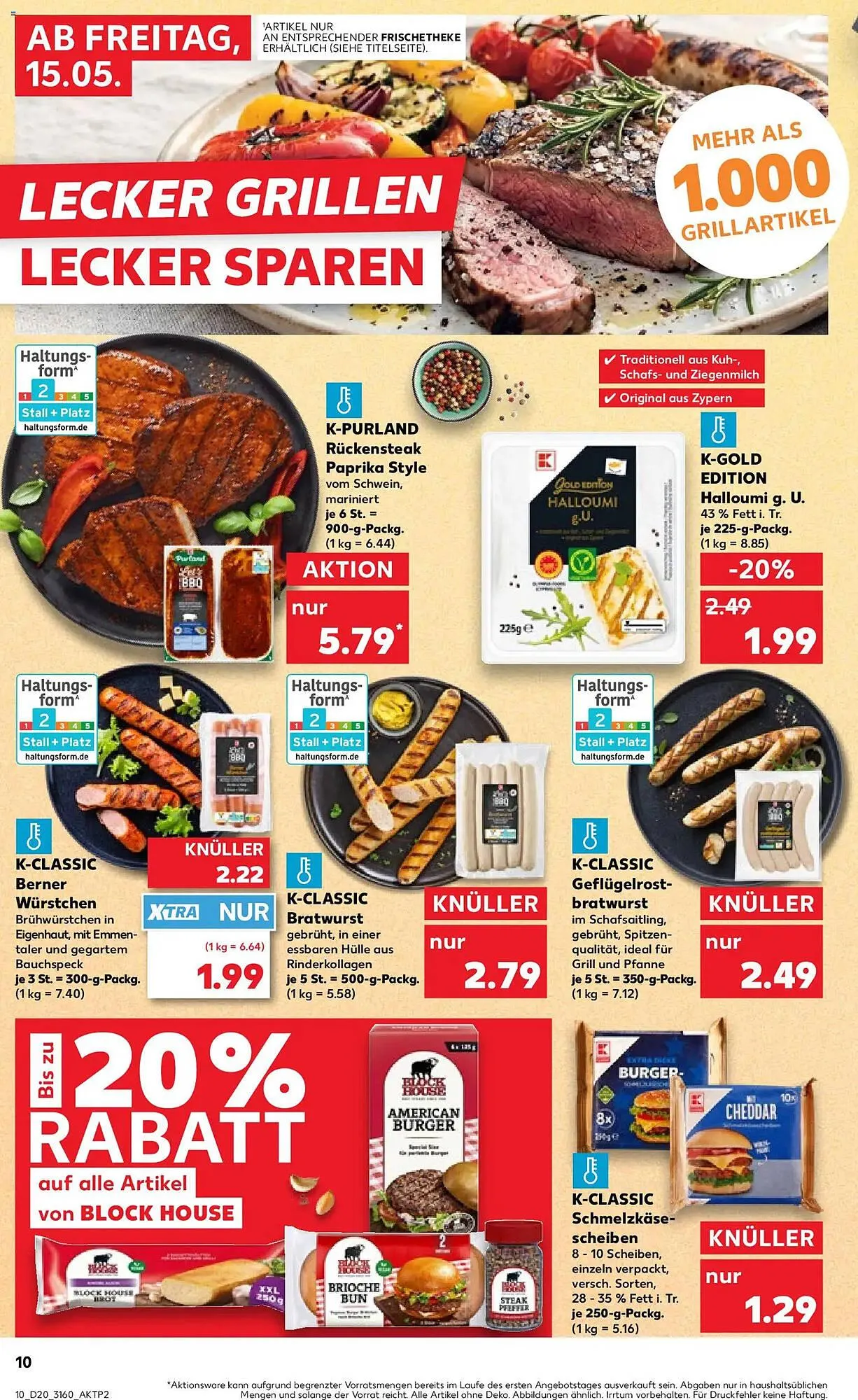 Kaufland Prospekt von 15. Mai bis 20. Mai 2026 - Prospekt seite 10