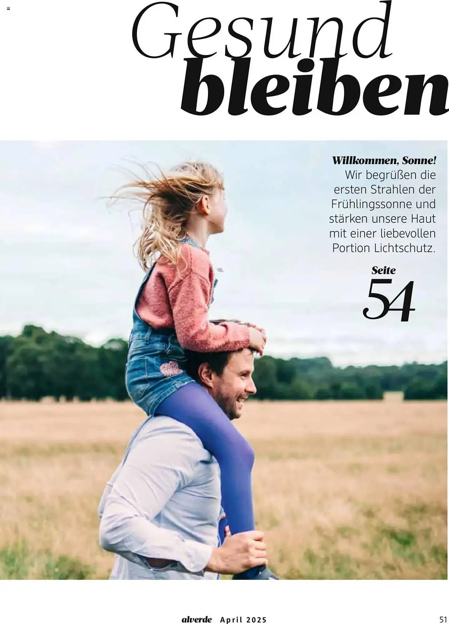 dm drogerie Prospekt von 1. April bis 30. April 2025 - Prospekt seite 51