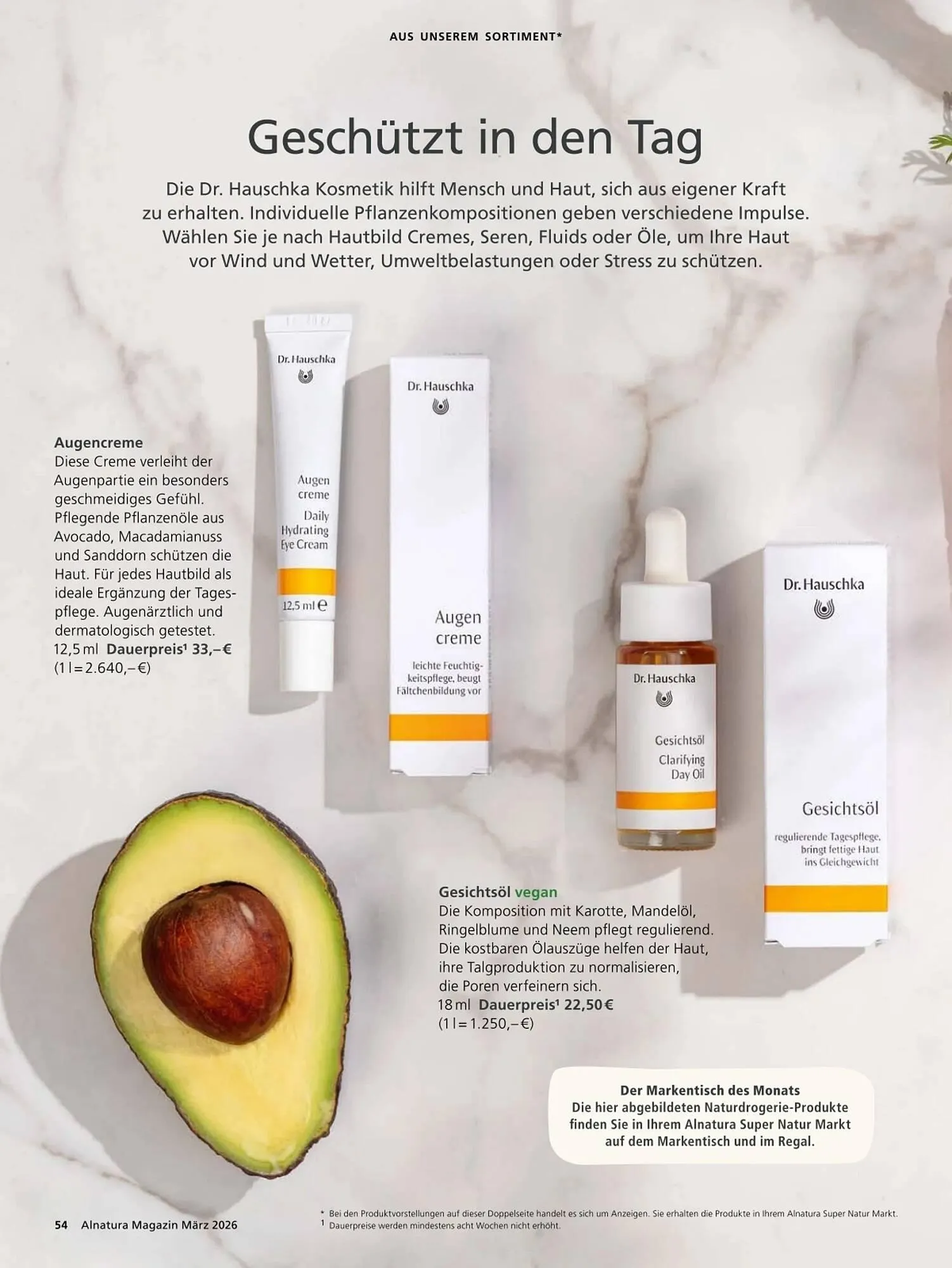 Alnatura Magazin von 4. März bis 1. April 2026 - Prospekt seite 54