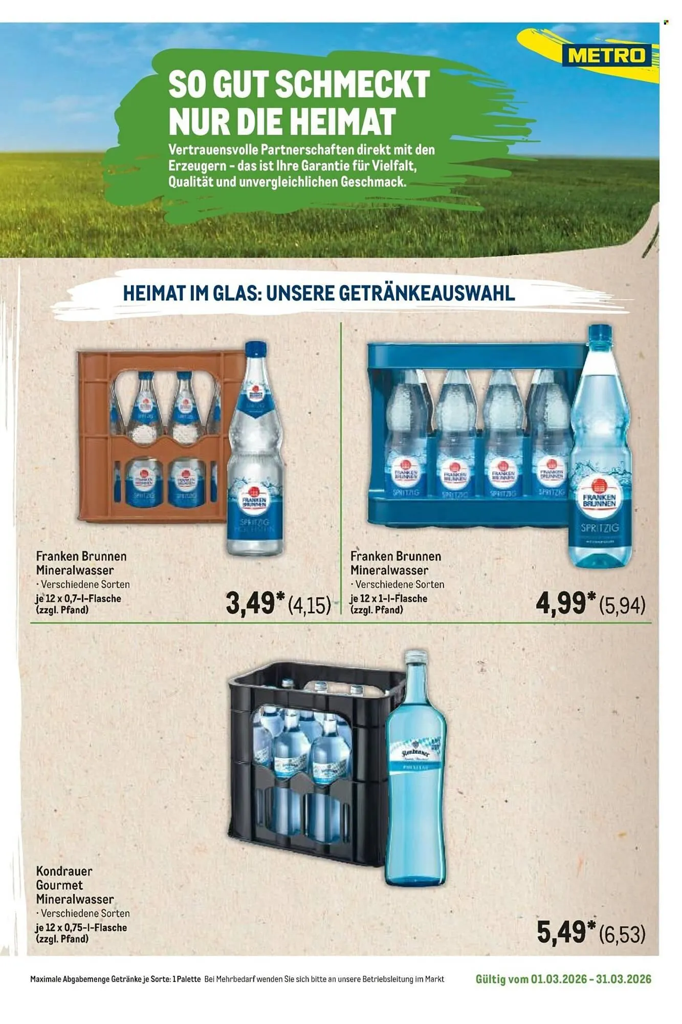 METRO Prospekt von 1. März bis 31. März 2026 - Prospekt seite 107